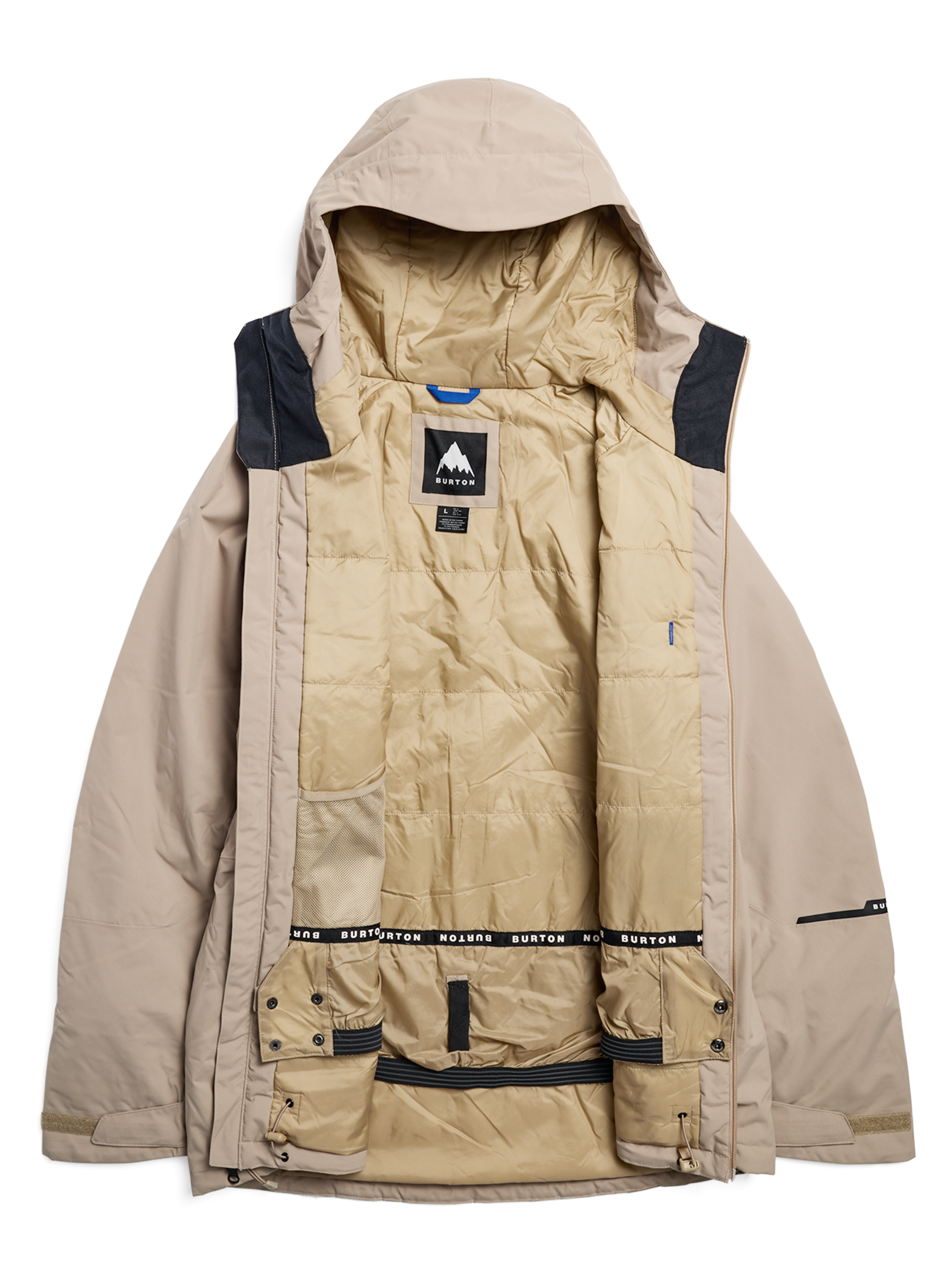 Burton Reserve 2L isolert snowboardjakke True Black – foret