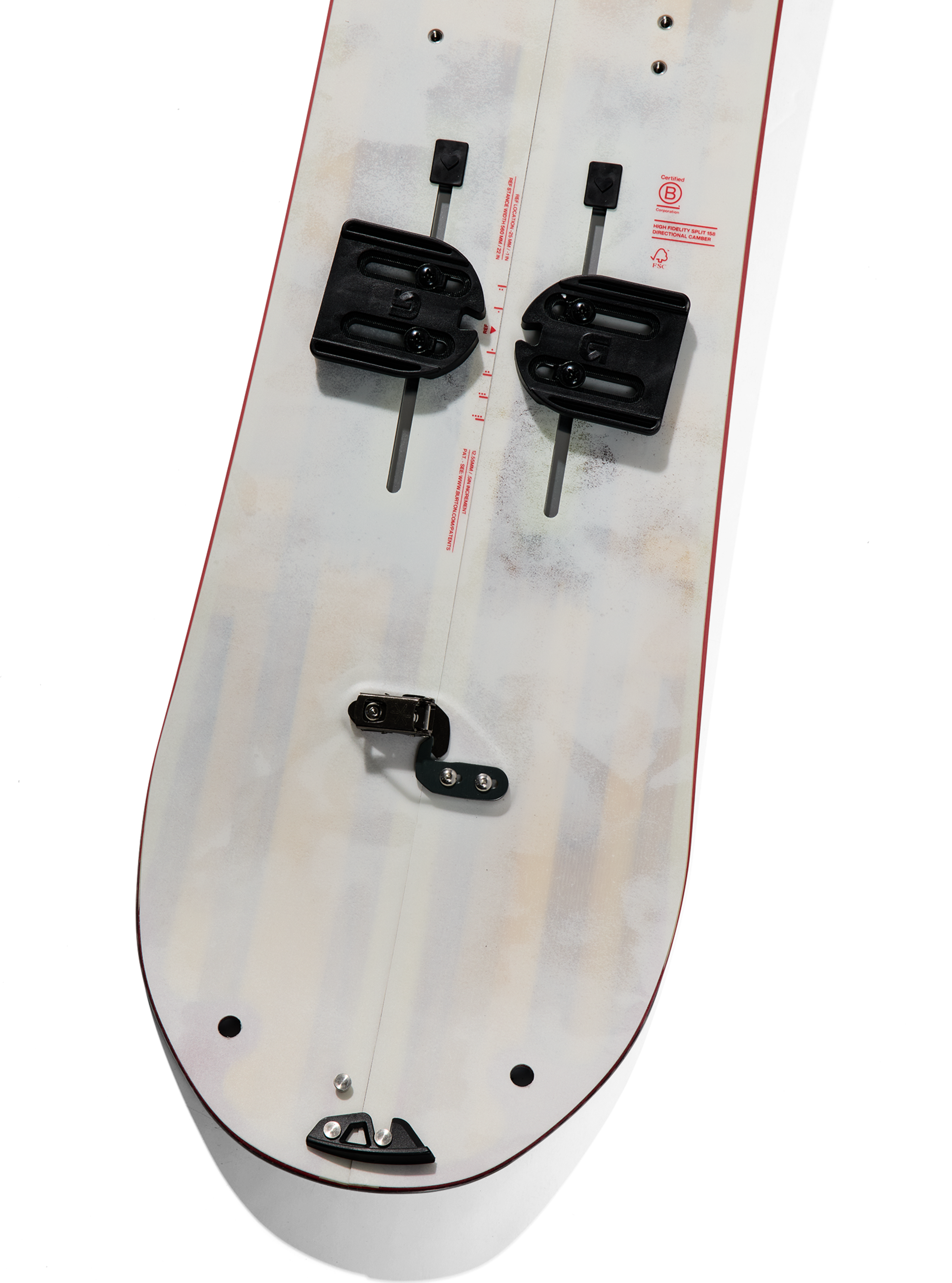 Burton Family Tree High Fidelity splitboard Black/White 158