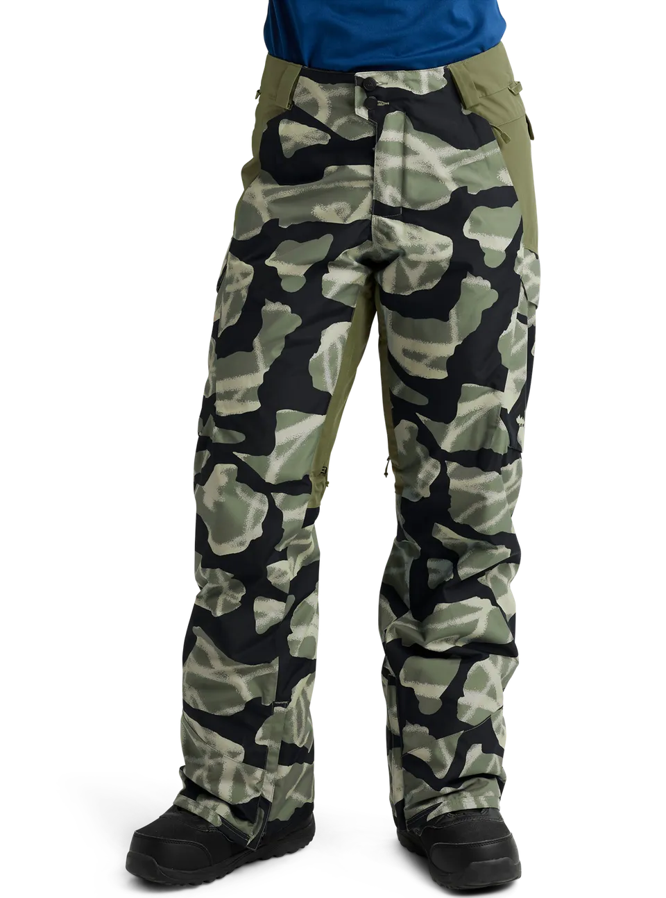 Burton Reserve 2L snowboardbukse dame Soft Sage isolert