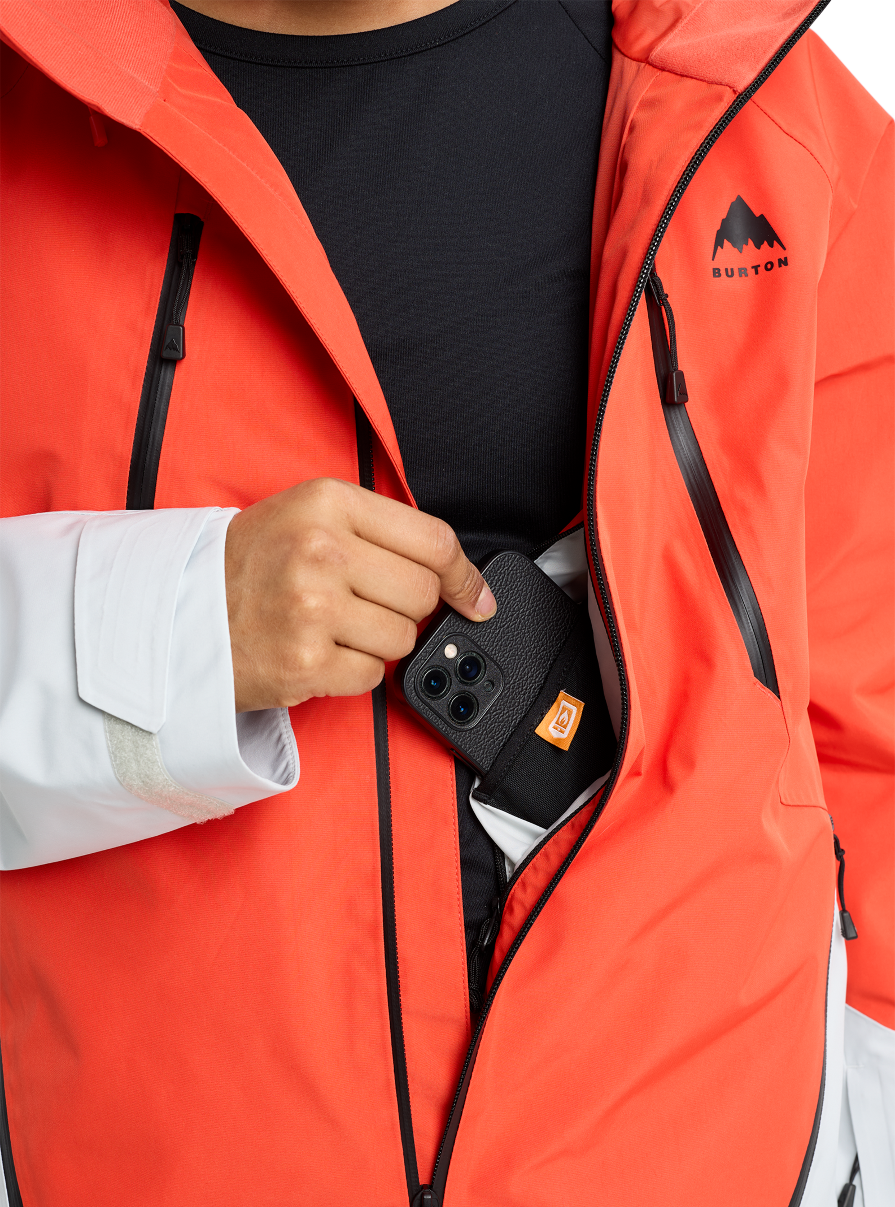 Burton Reserve GORE-TEX skalljakke dame Fiesta Red