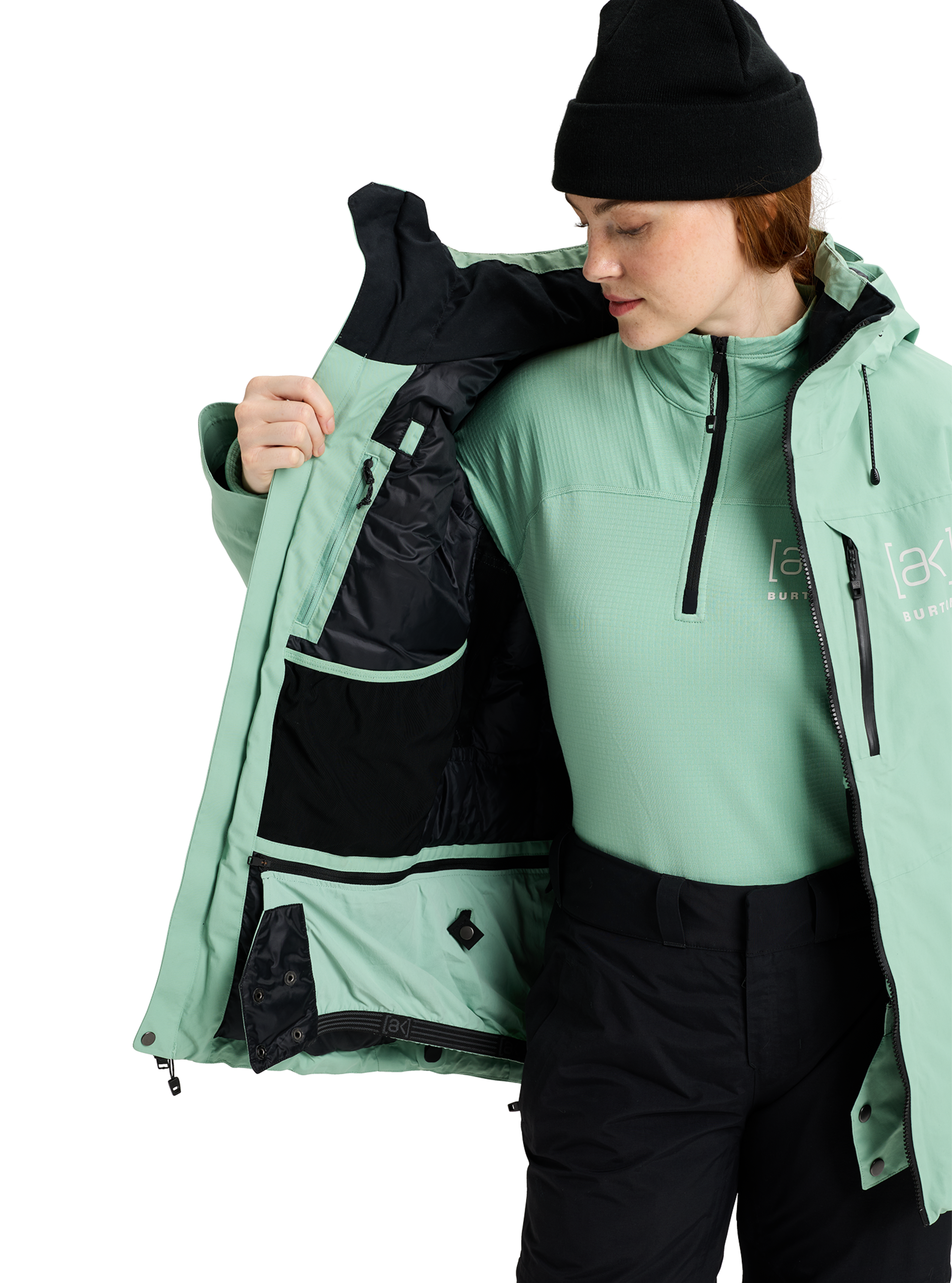 Burton [ak] Flare GORE-TEX dunjakke dame True Black