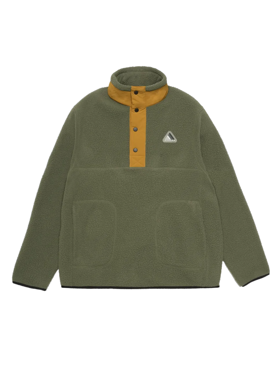Armada Kenlem fleecegenser popover olive varm