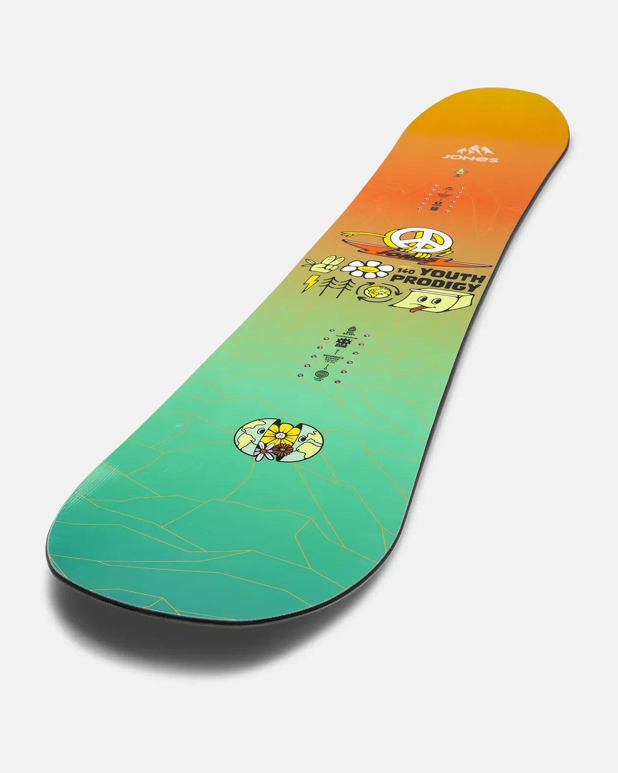 Jones Prodigy snowboardpakke barn brett+binding