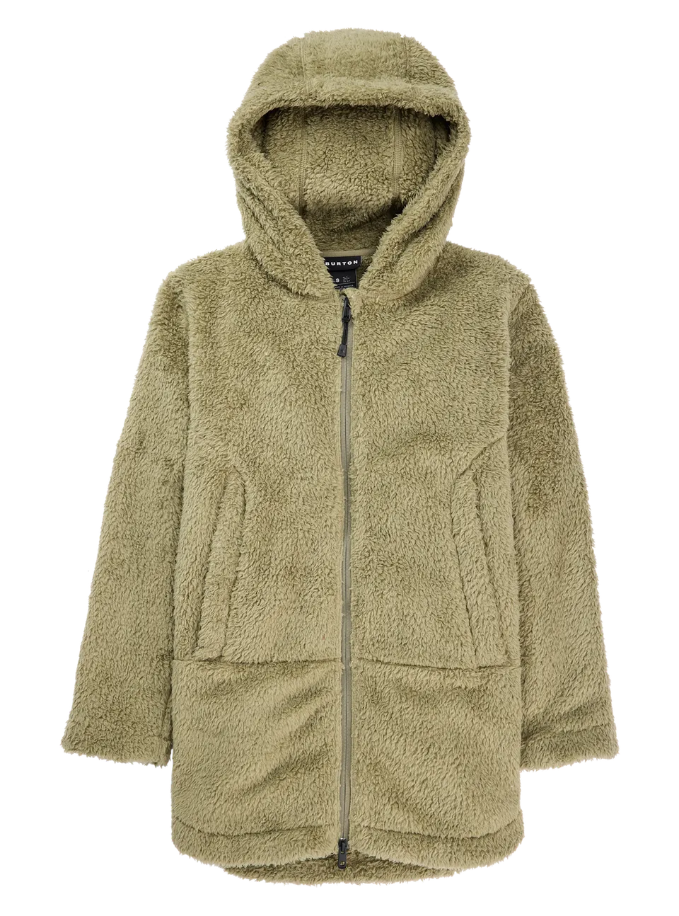 Burton Minxy Hi-Loft Full-Zip fleecejakke soft sage myk