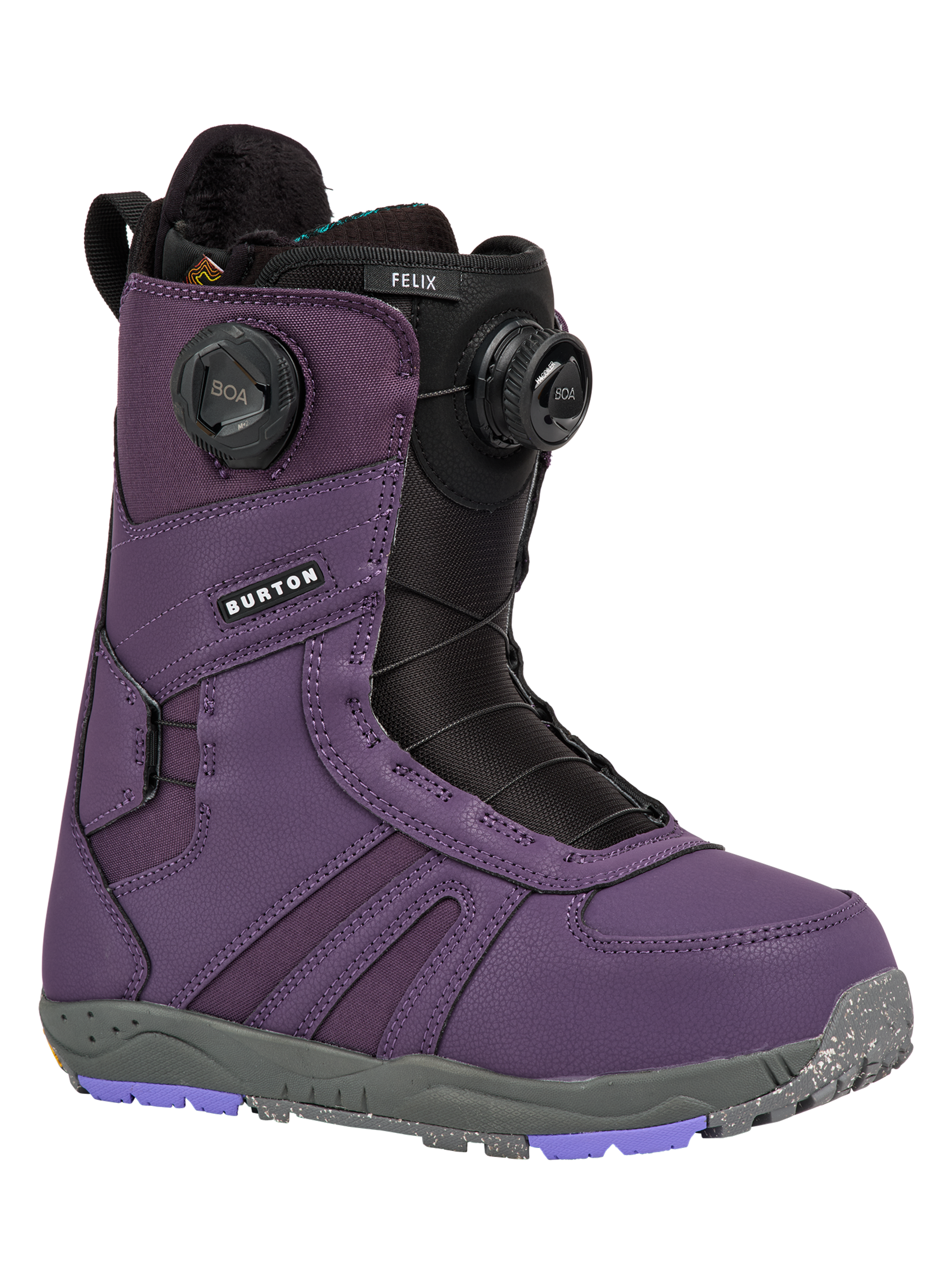 Burton Felix BOA snowboardstøvler dame Black varm
