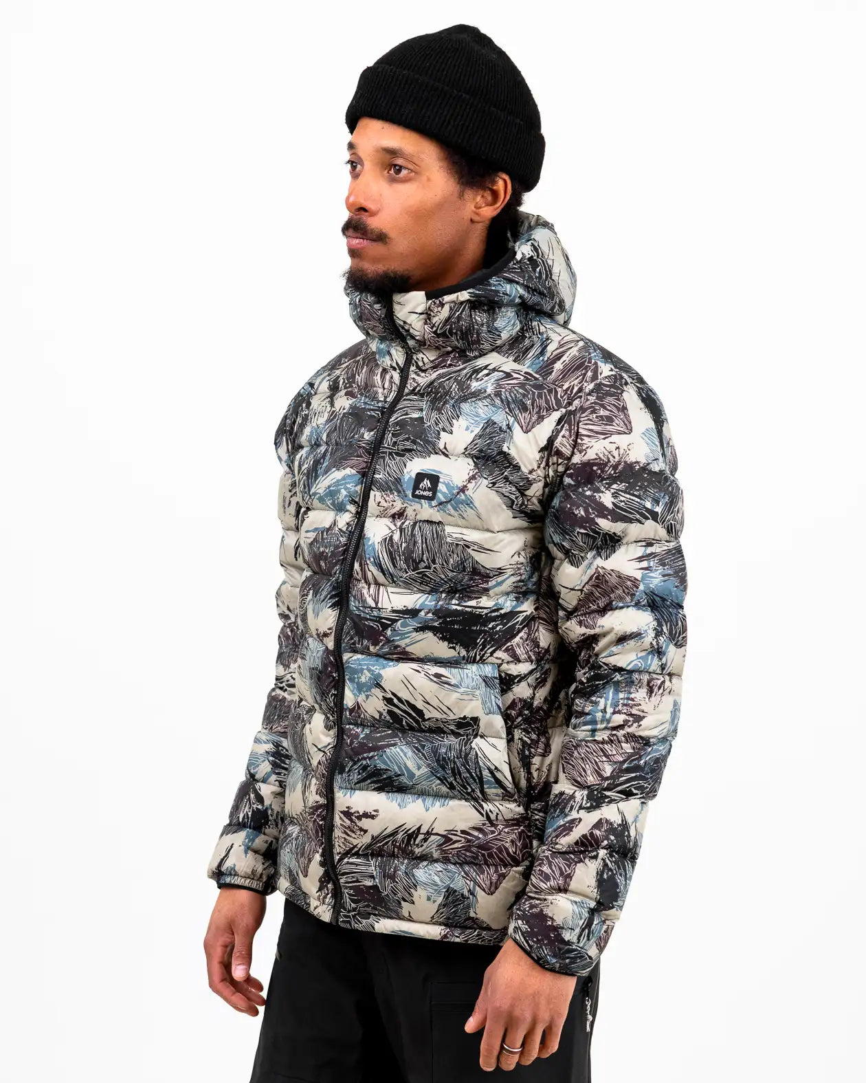 Jones Re-Up Recycled Down dunjakke herre Atlantic Blue