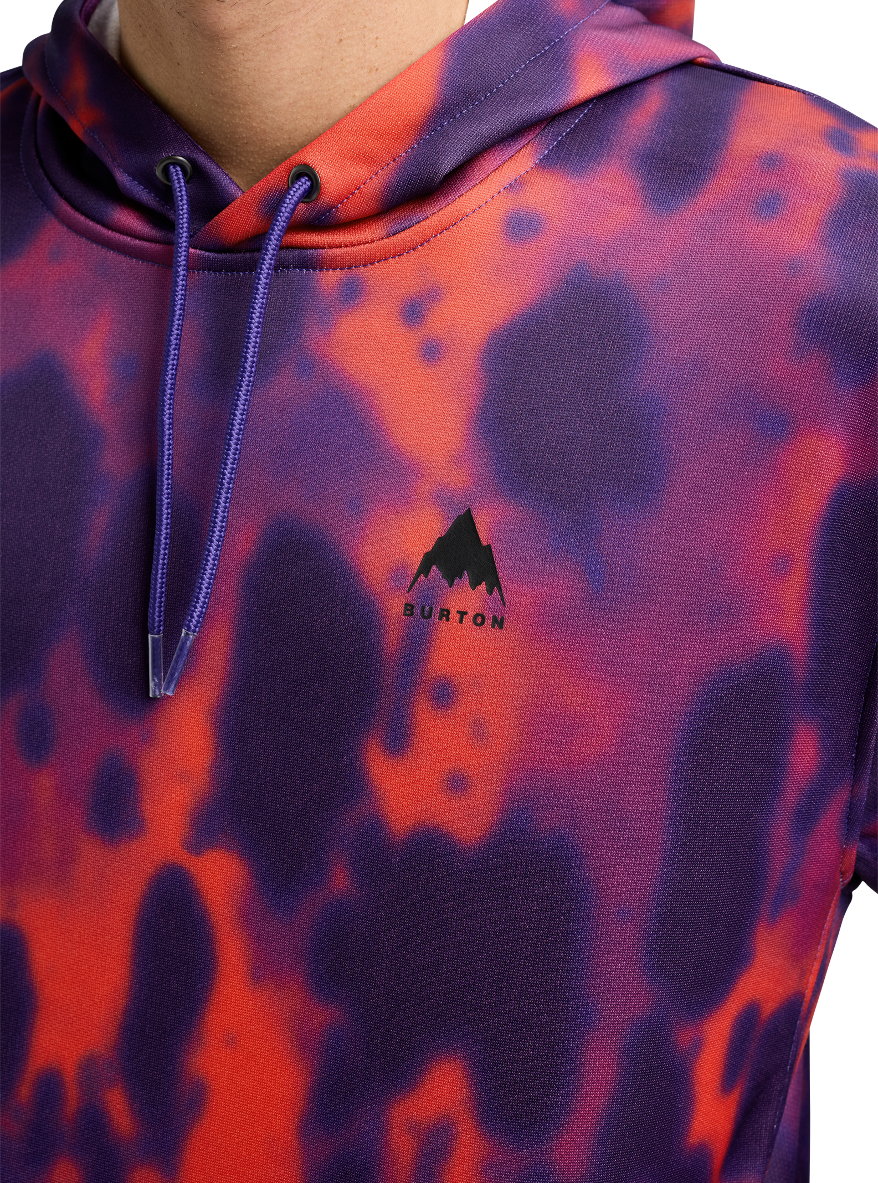 Burton Oak hoodie herre Fiesta Pro fleece