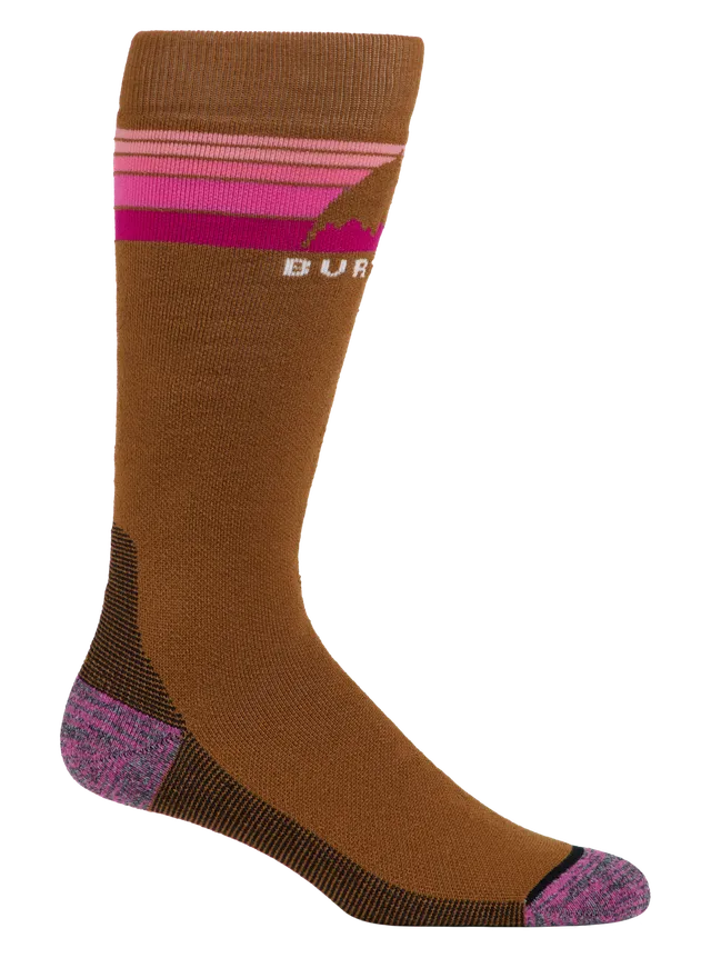 Burton Emblem Midweight snowboardsokker Prism Violet S/M varm