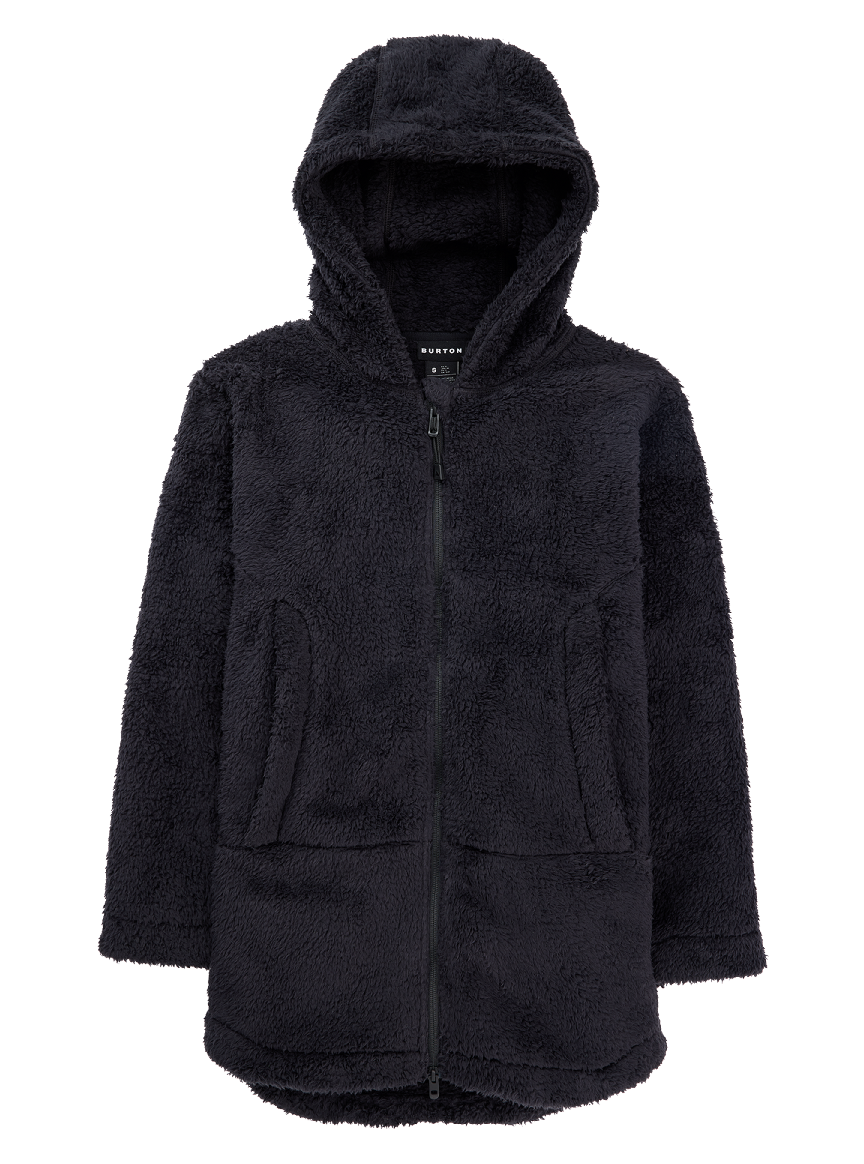 Burton Minxy Hi-Loft Full-Zip fleecejakke true black varm