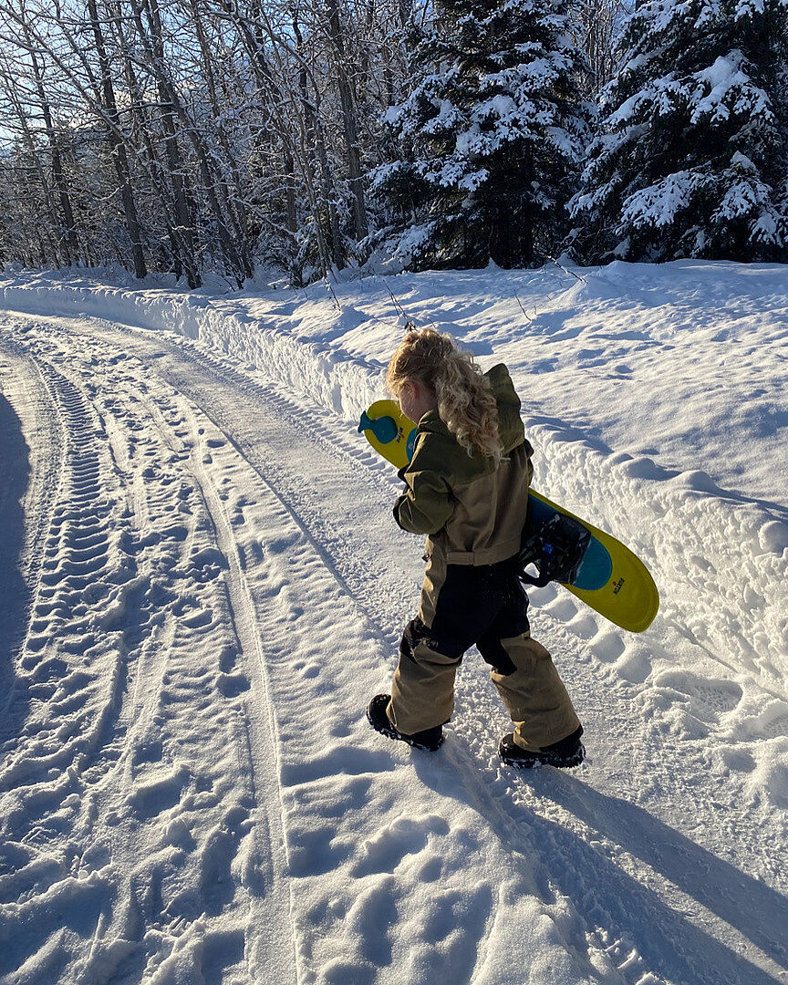 Burton Riglet barnebrett 90 kantrundt nybegynner