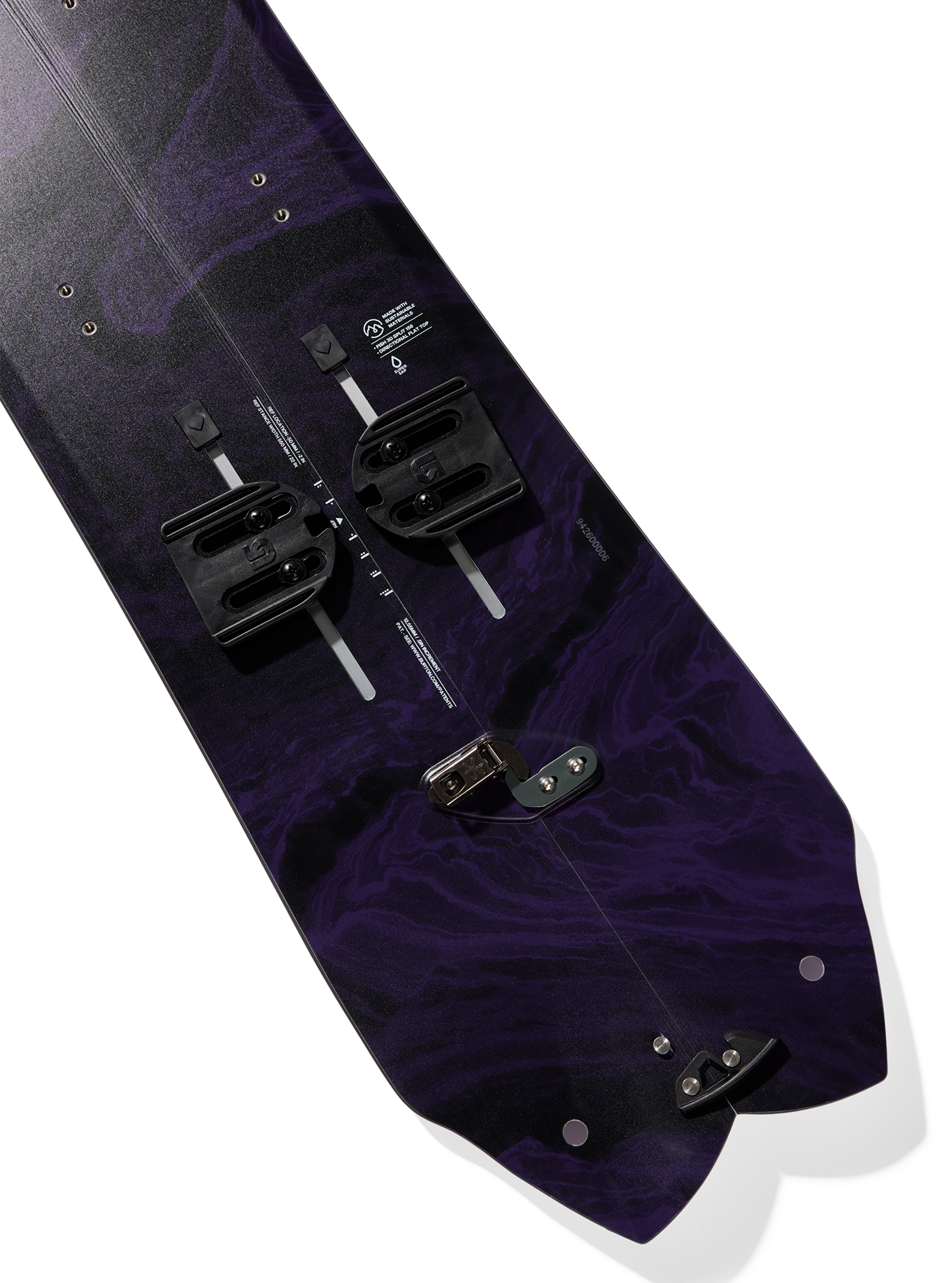 Burton 3D Fish splitboard 156 retningsbestemt pudder
