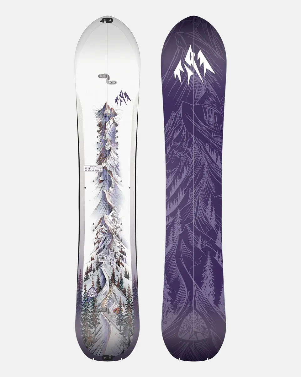 Jones Dream Weaver 2.0 splitboard dame 148 myk flex
