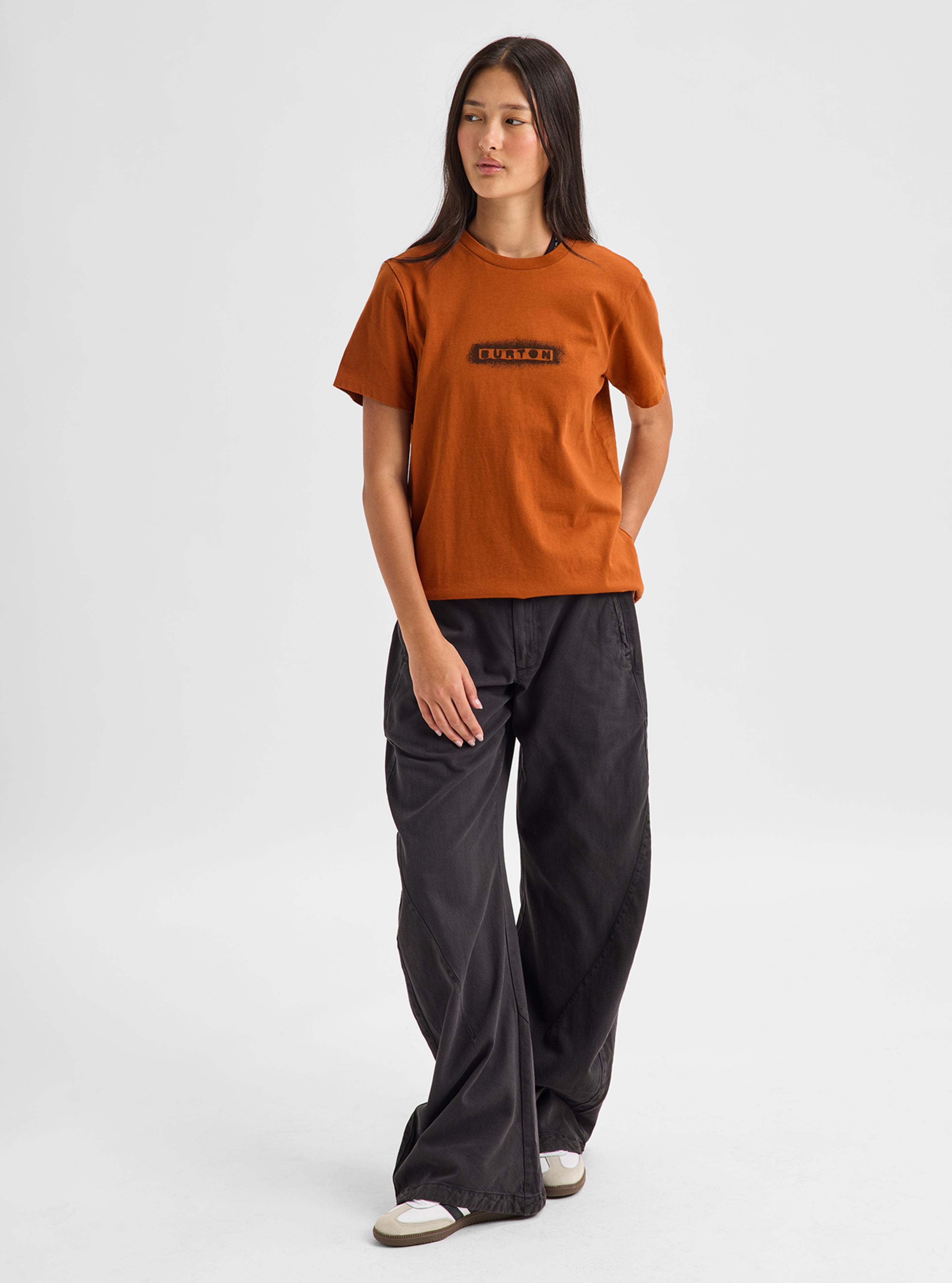 Burton Overspray t-skjorte Spiced Chai myk bomull