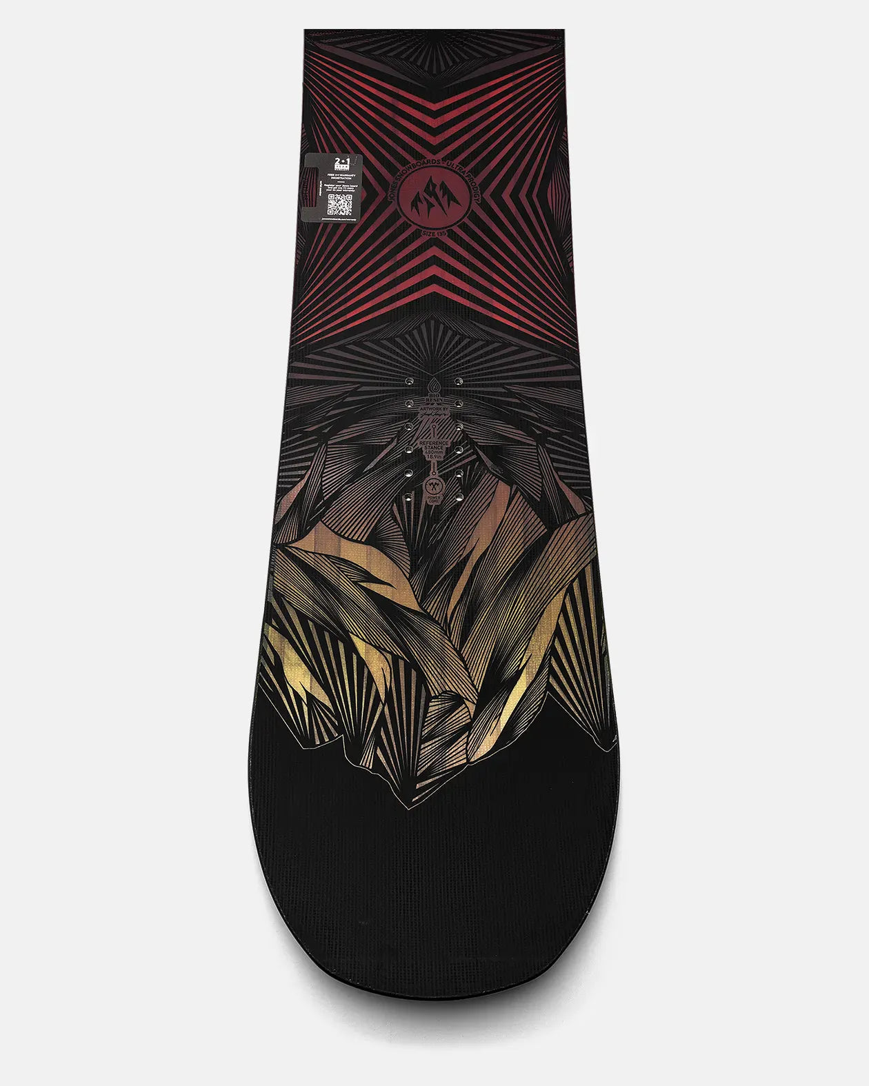 Jones Snowboards Ultra Prodigy snowboard 130 camber stivt