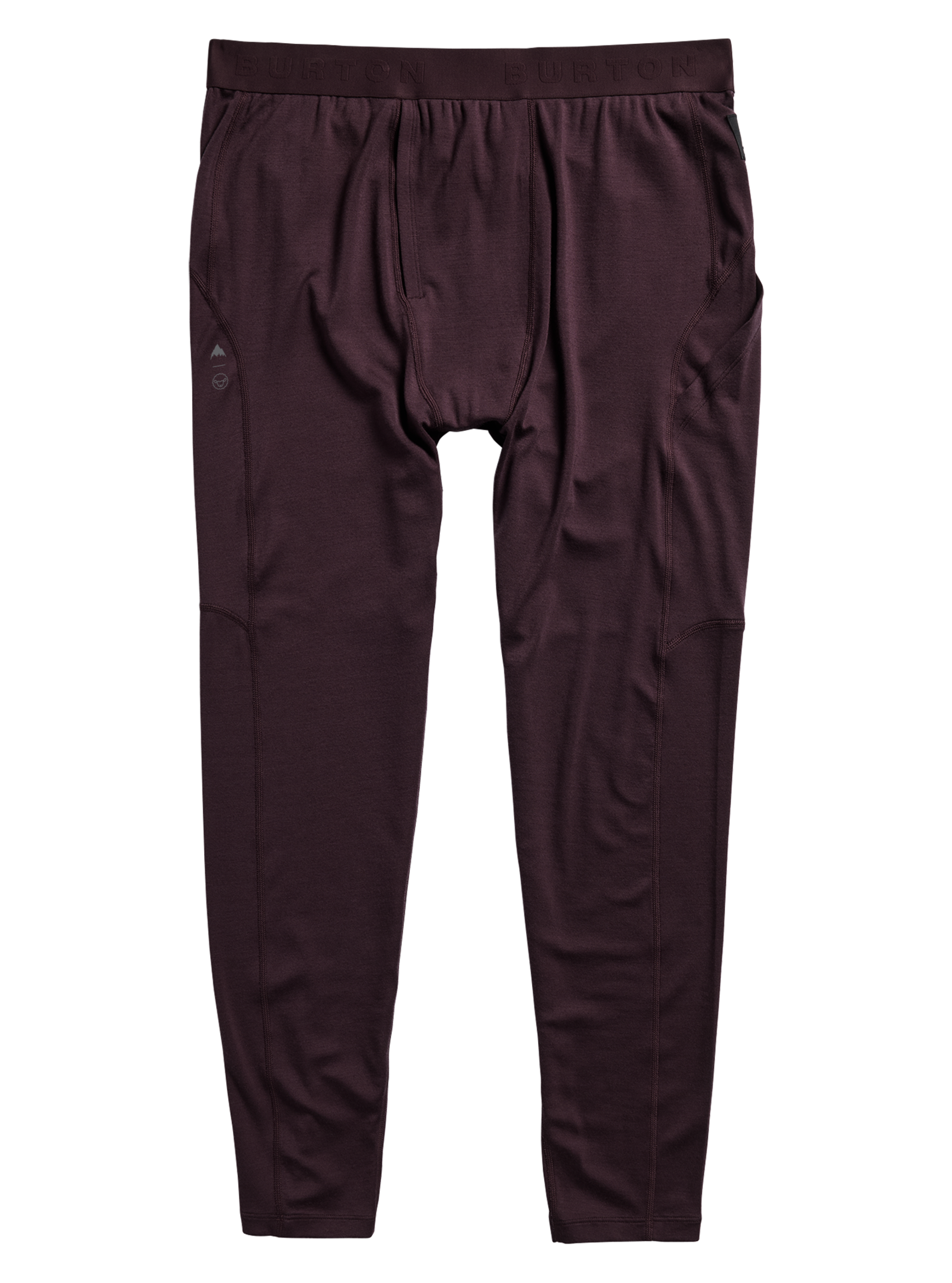 Burton Merino Blend Midweight underbukse herre bear hug brown ull