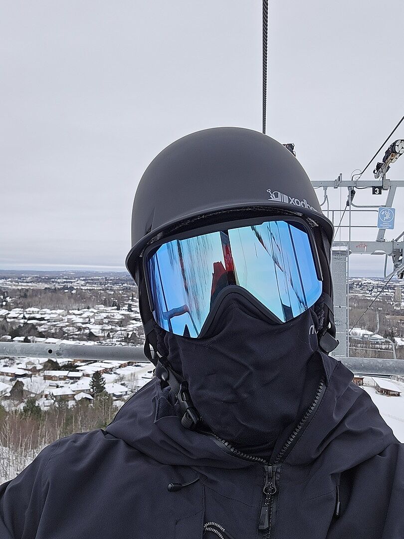 Anon Hellbrook balaclava svart – MFI brillefeste