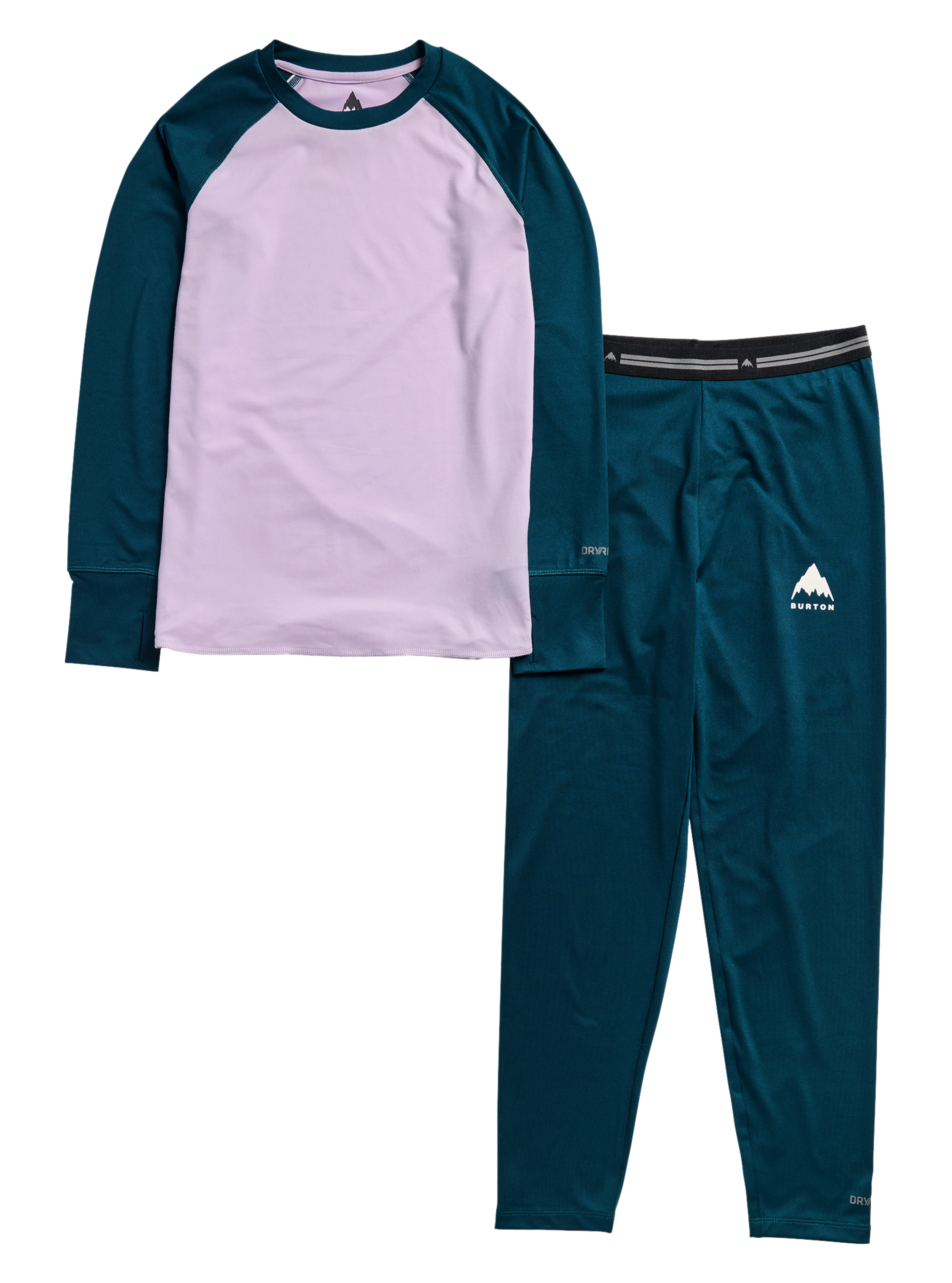 Burton Midweight Base Layer Set ullsett Atlantic Teal barn