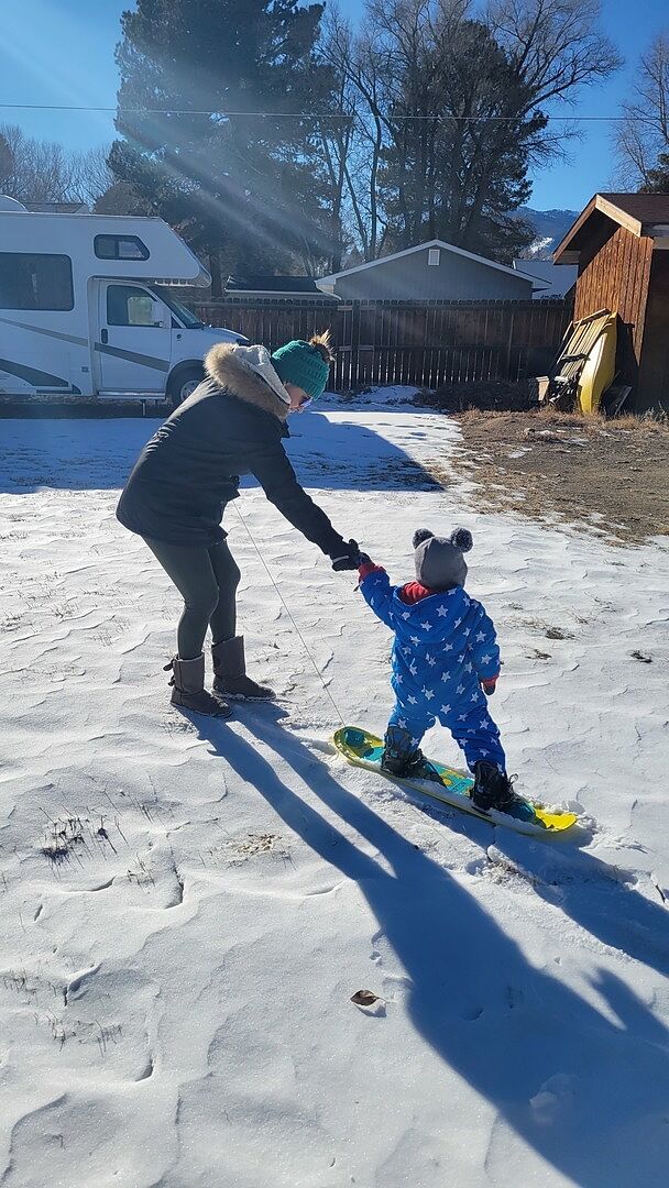 Burton Riglet barnebrett 90 kantrundt nybegynner