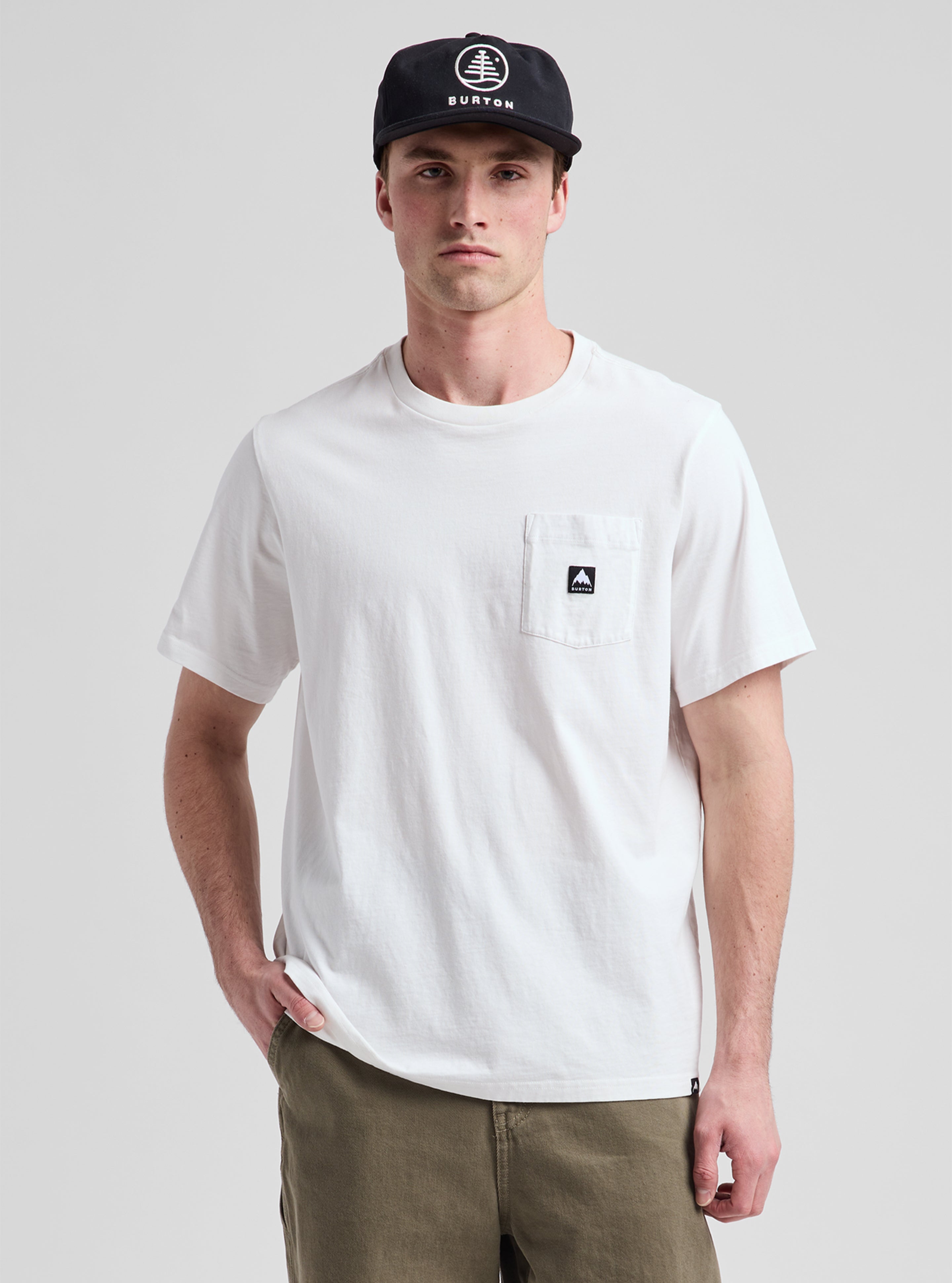 Burton Colfax t-skjorte moondust purple – relaxed