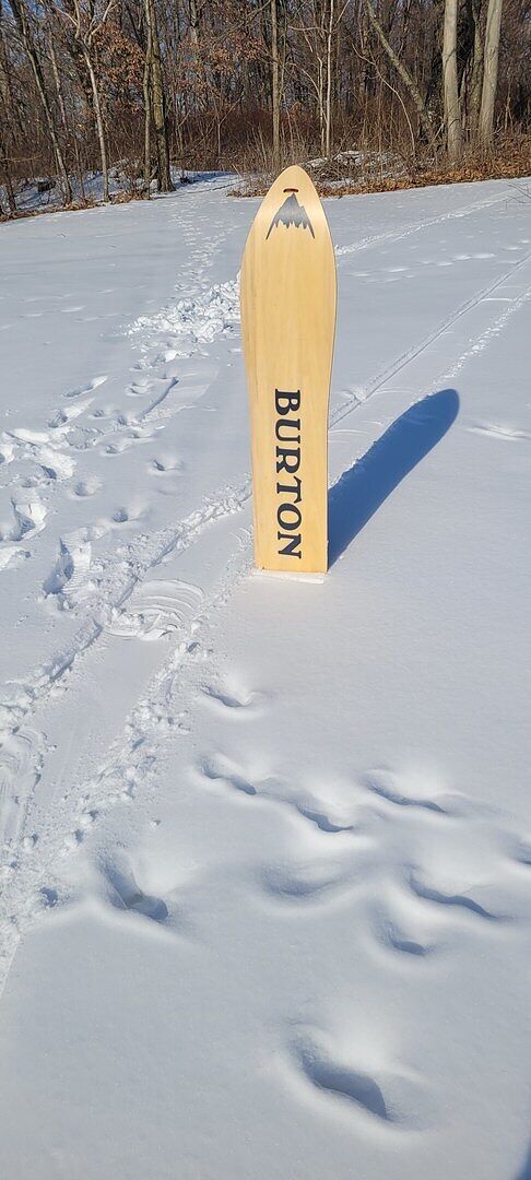 Burton Throwback snøbrett 100 Graphic surf