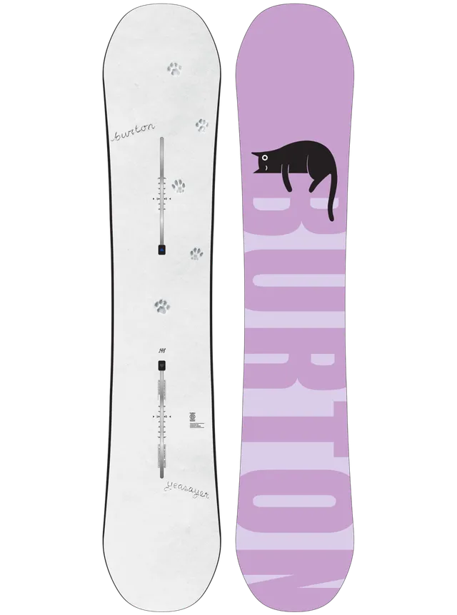 Burton Yeasayer Flying V snowboard Paws 144 myk