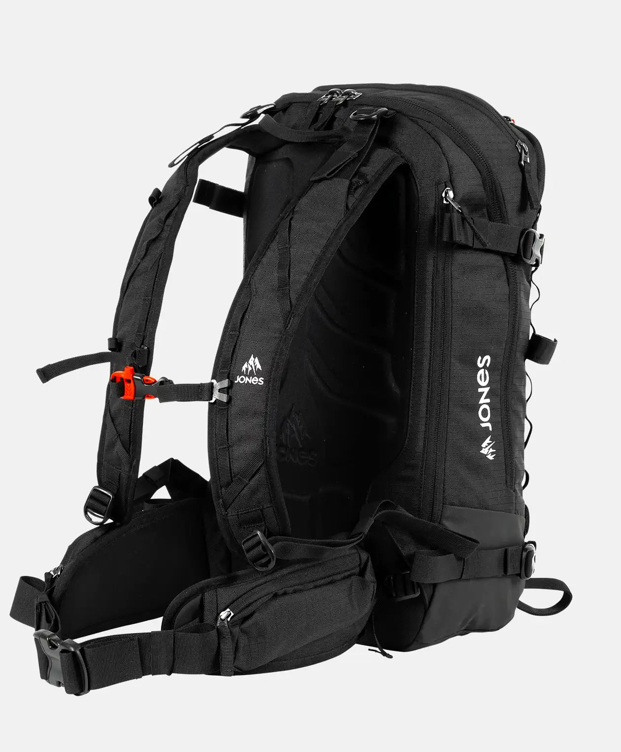 Jones Further 25L ryggsekk stealth black touring