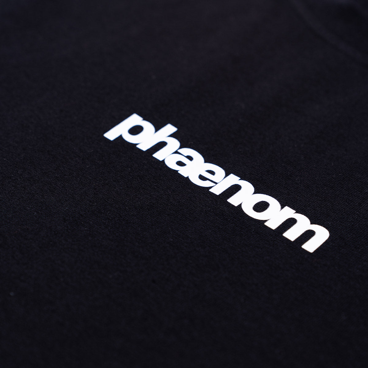 Phaenom Tee 01 t-skjorte M svart økologisk