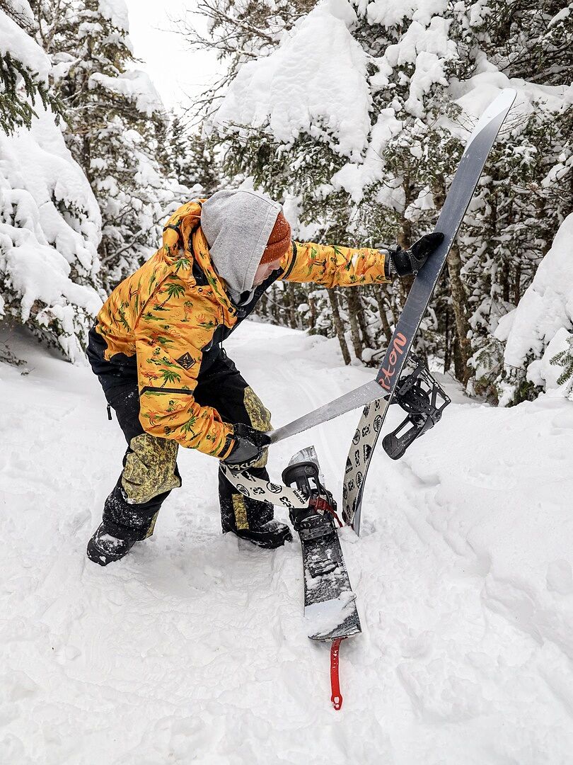 Burton x G3 Universal Splitboard Skins splitter feller syntet