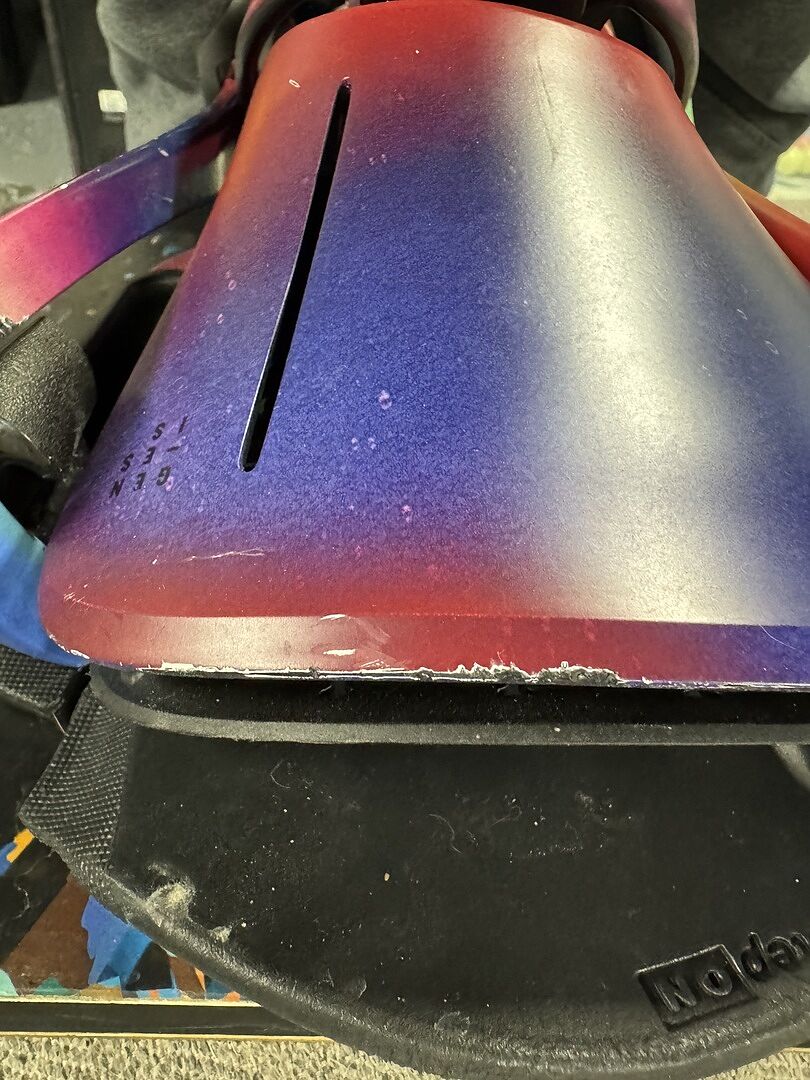 Burton Step On Genesis EST binding herre Purple myk