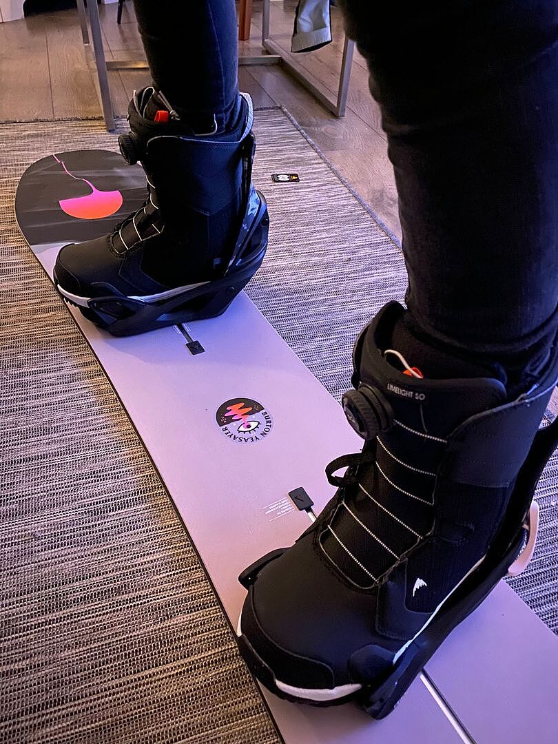 Burton Step On snowboardbindinger bluestone dame