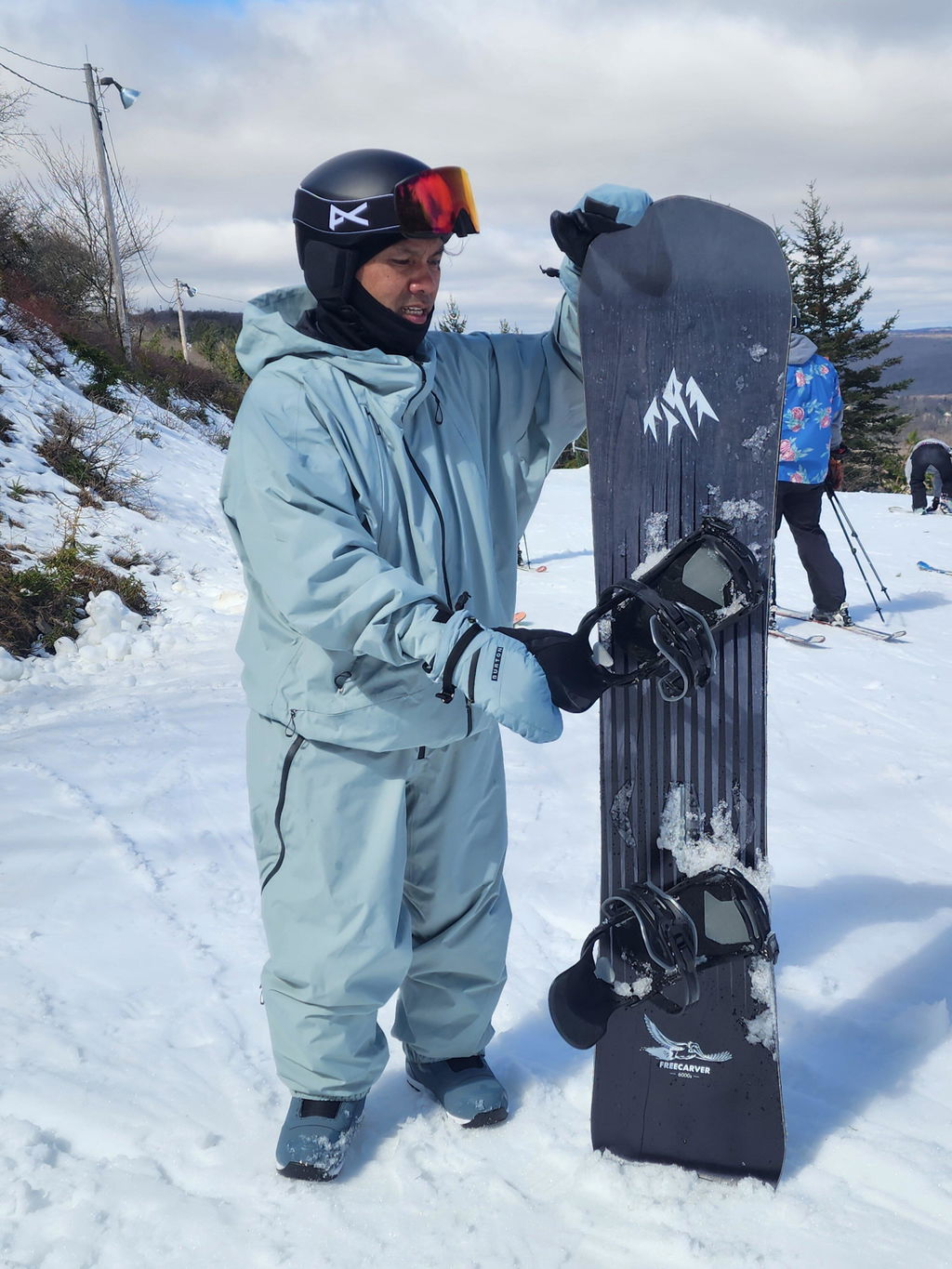 Jones Freecarver 6000s snowboard 154 kantgrep