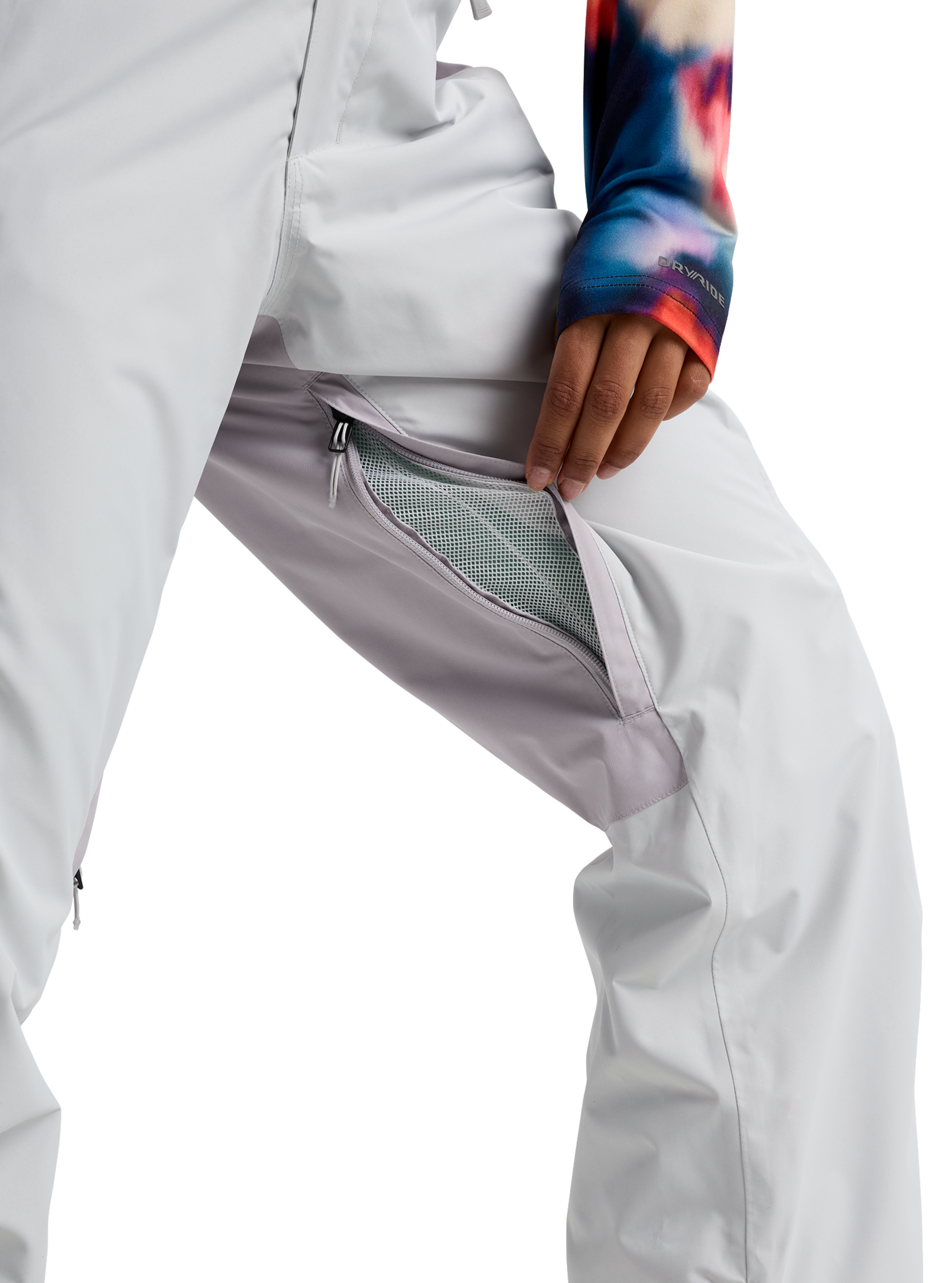 Burton Reserve 2L snowboardbukse Gray Cloud skall