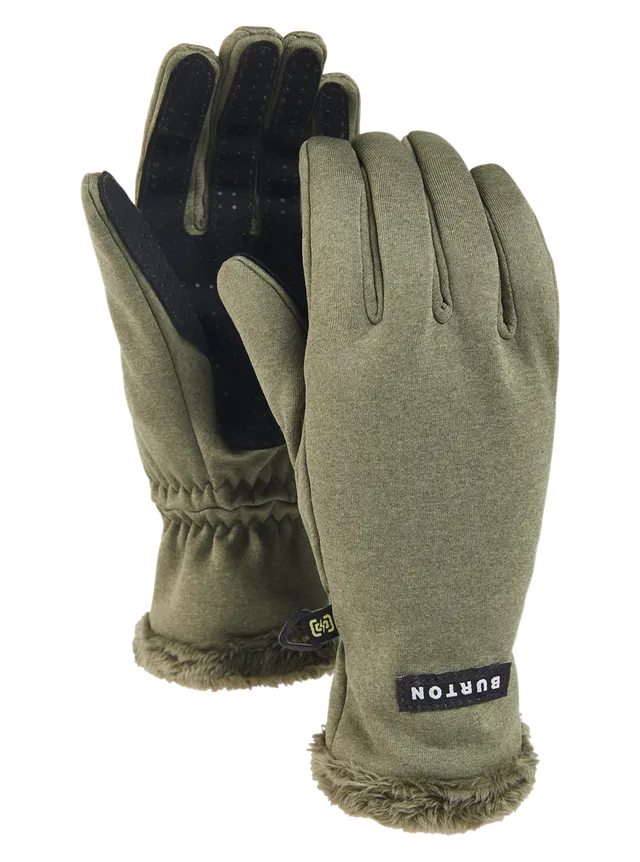 Burton Sapphire hansker dame forest moss lett