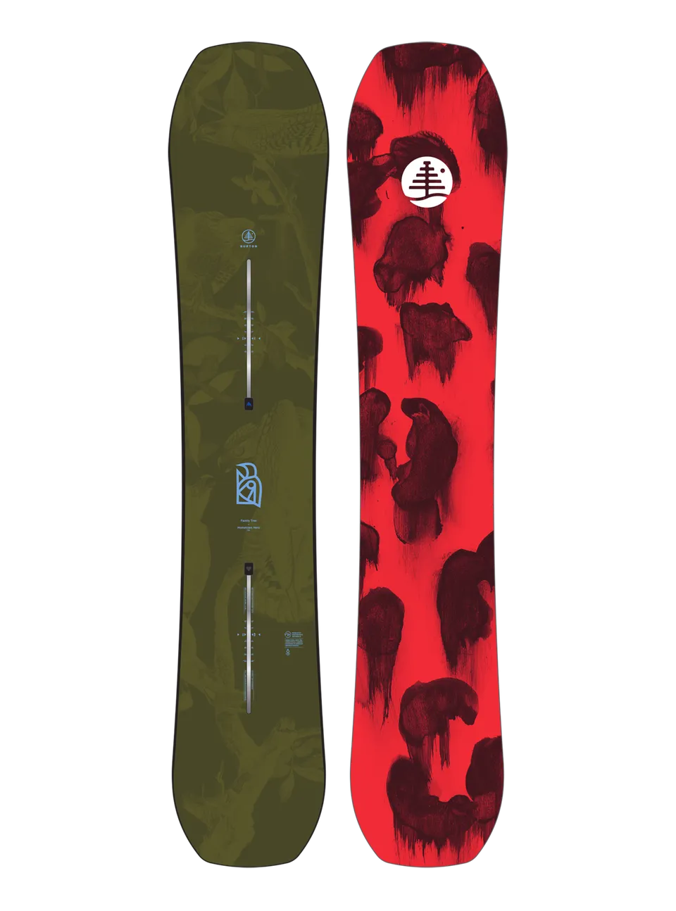 Burton Family Tree Hometown Hero Camber snowboard 156 flyt