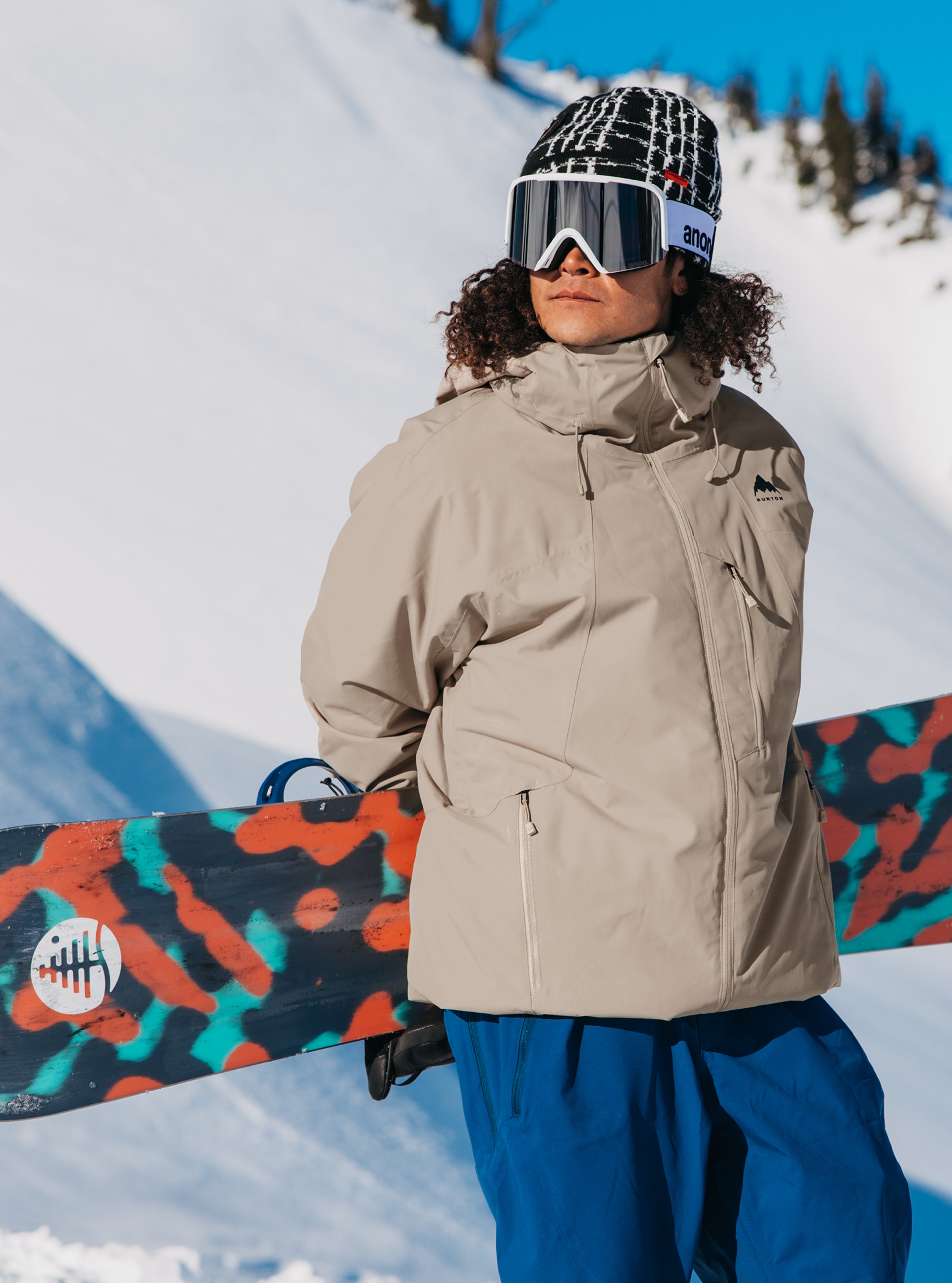 Burton Reserve 2L skalljakke Seersucker Camo vanntett
