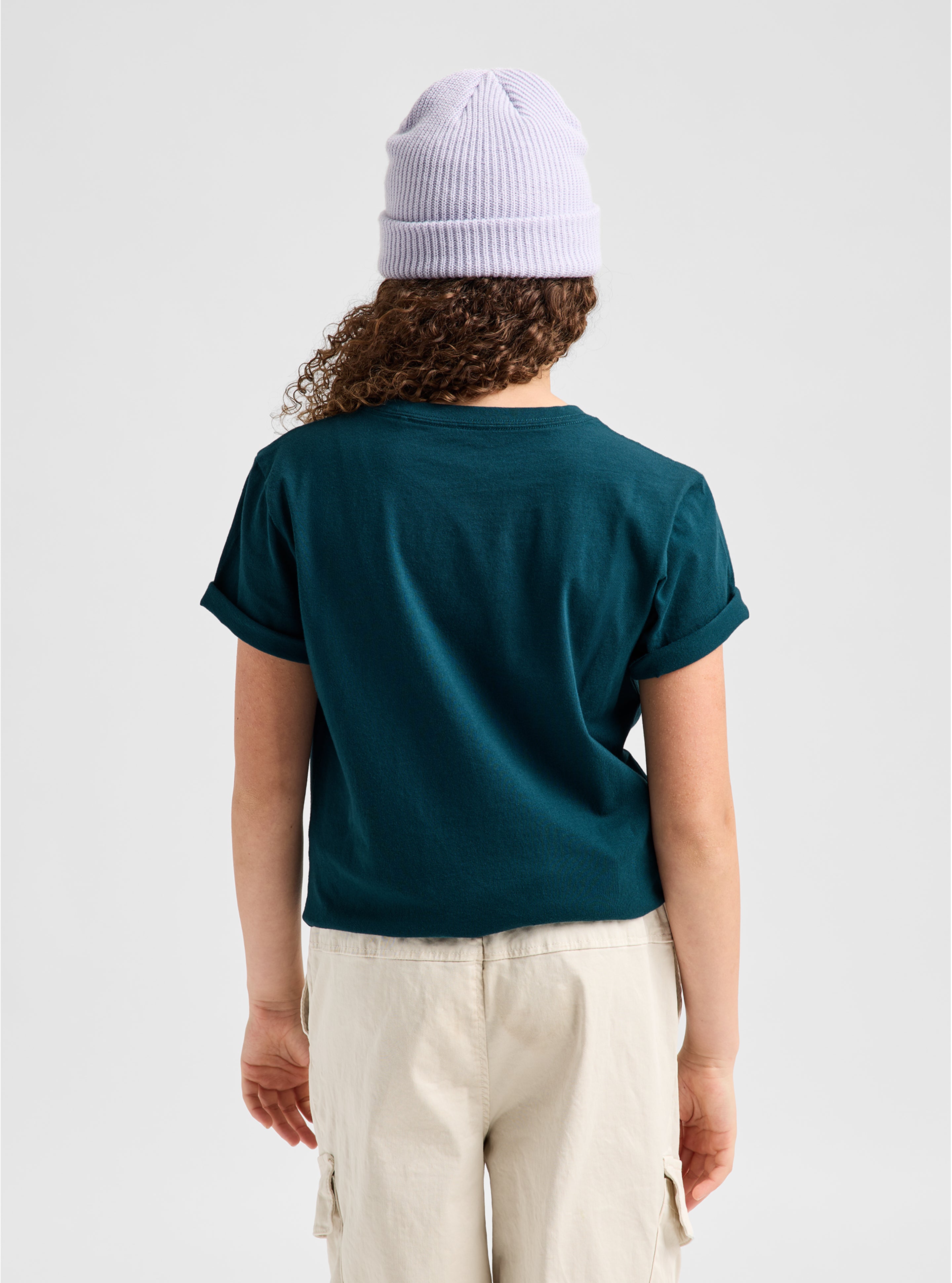 Burton Elmore t-skjorte barn Atlantic Teal bomull