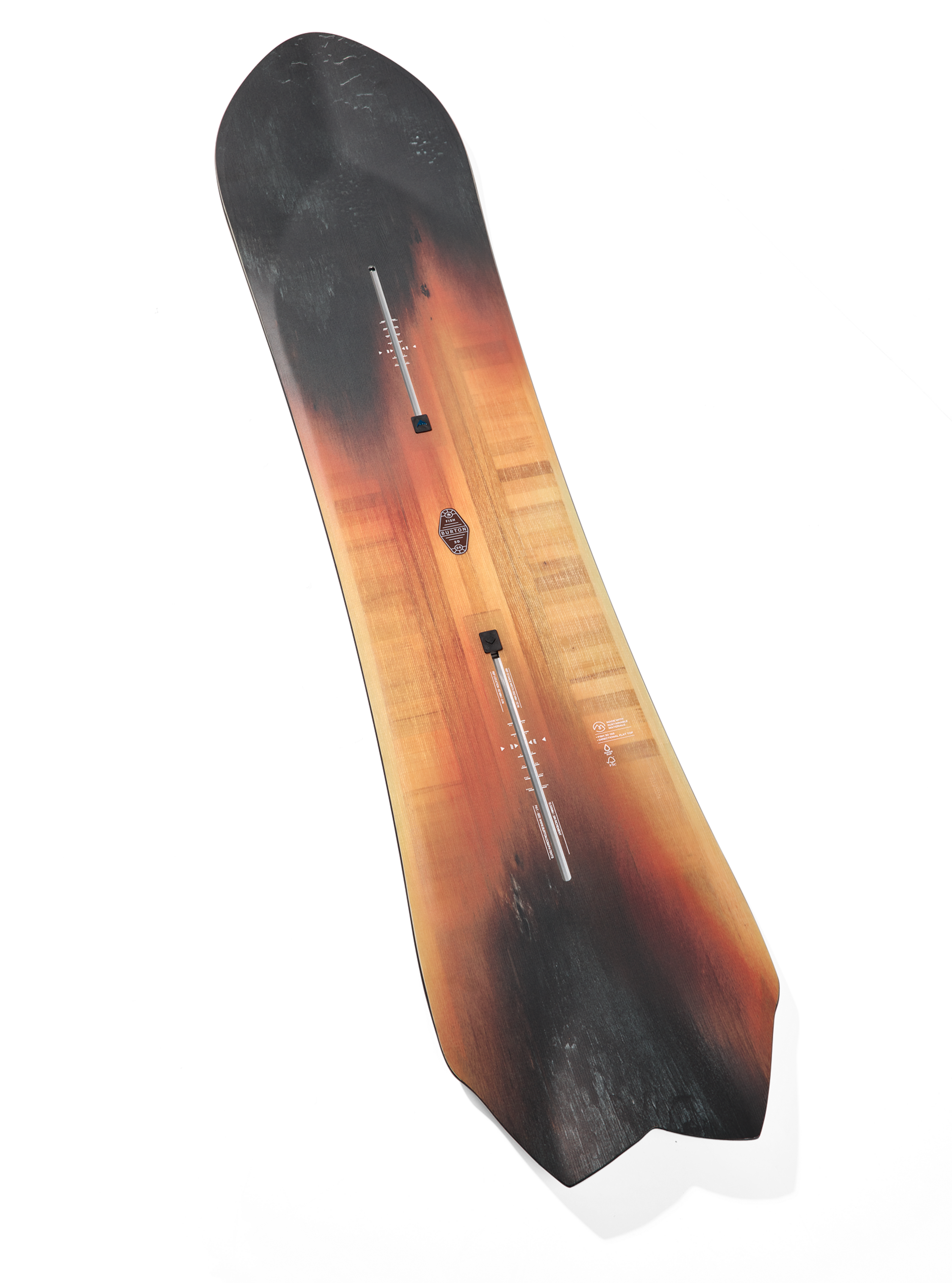 Burton 3D Fish snowboard 156 retningsbestemt pudder
