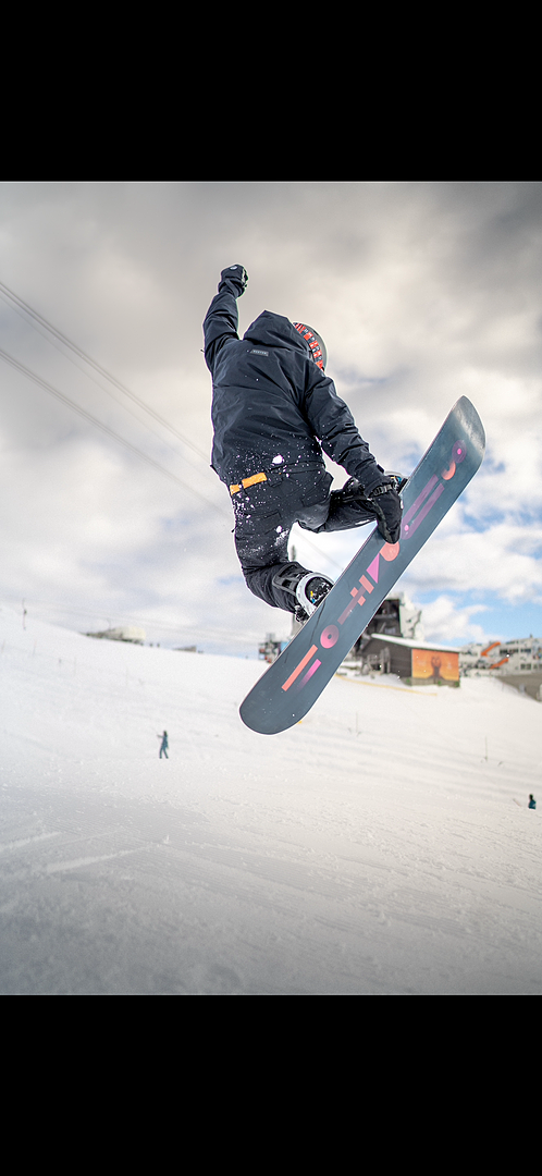 Burton Rewind Camber snowboard 155 Zine spretten