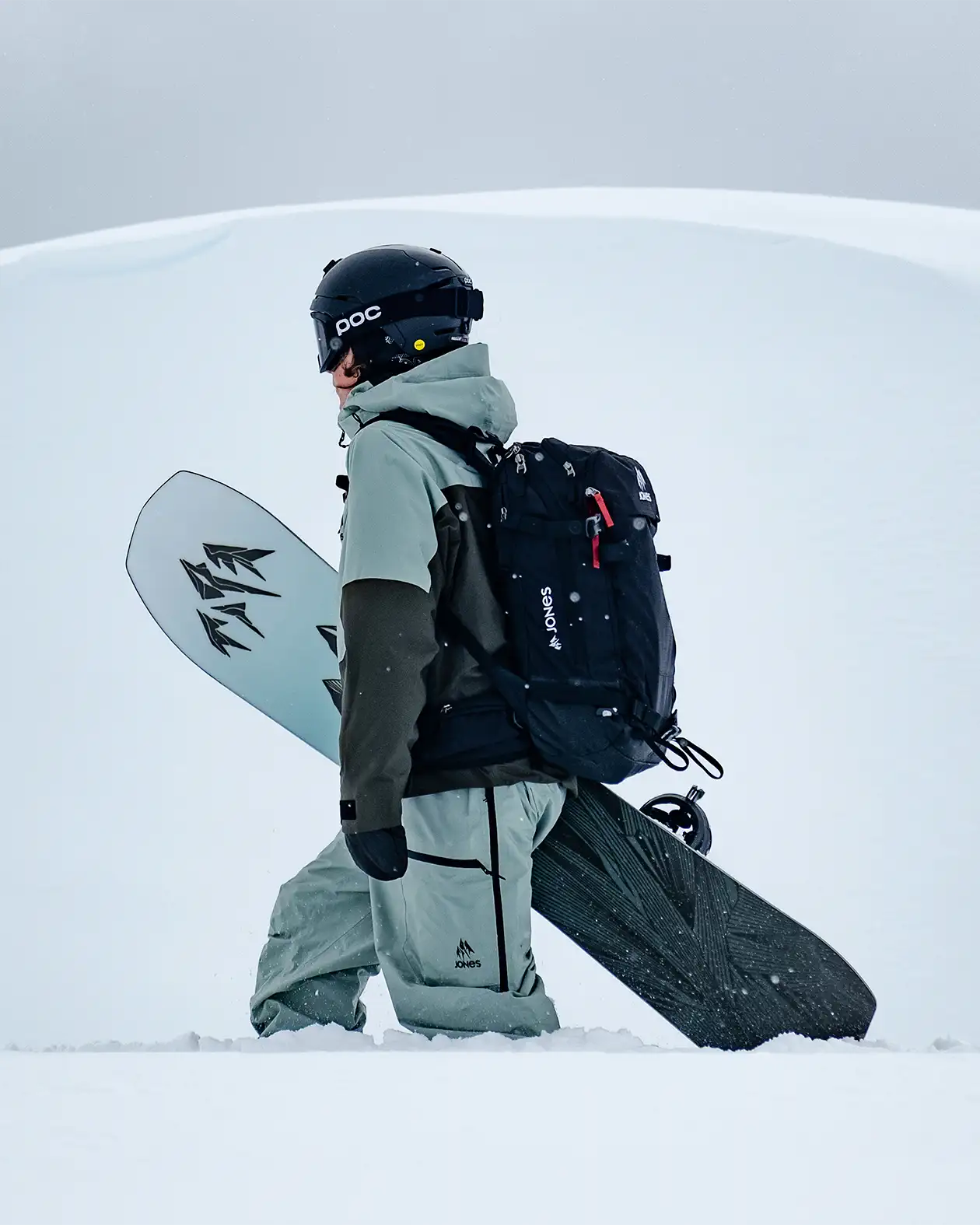 Jones Deeper GORE-TEX insulated jakke midnight green dame