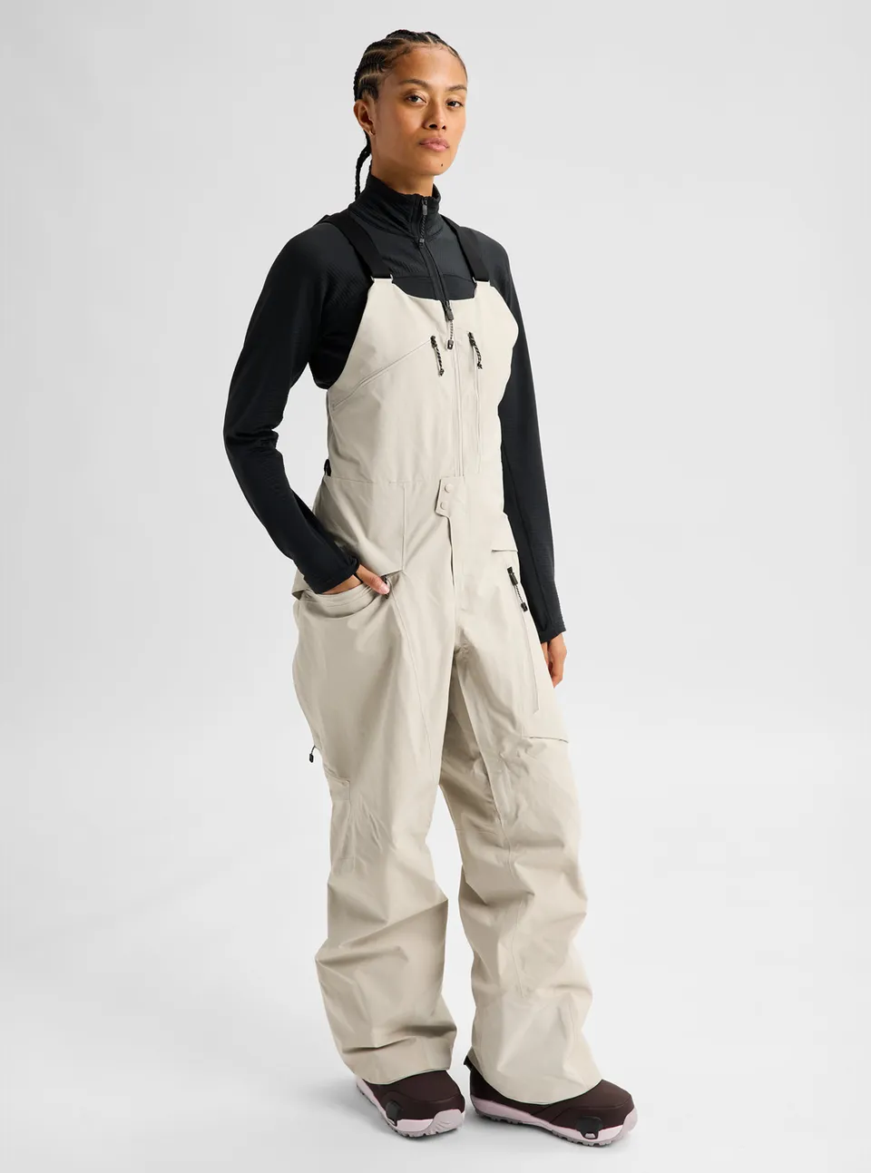 Burton [ak] Cyclic GORE-TEX 2L Bib selebukse dame True Black
