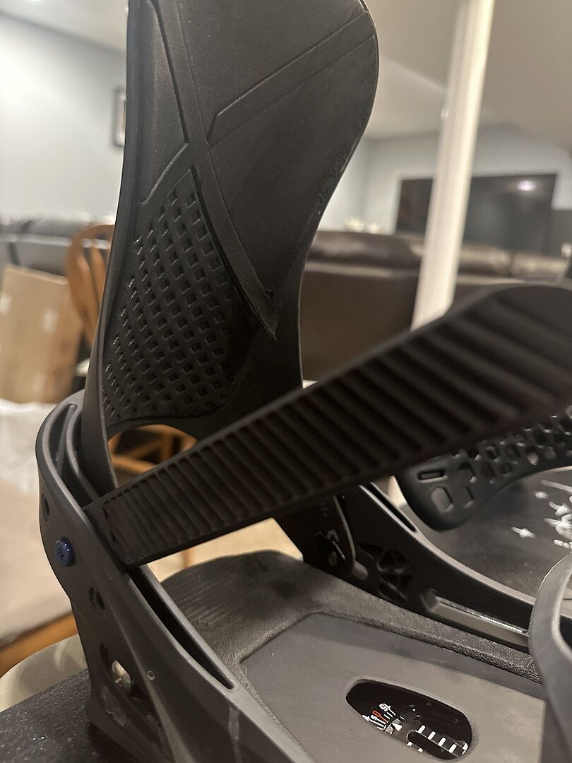 Burton X EST snowboardbinding herre Black karbon