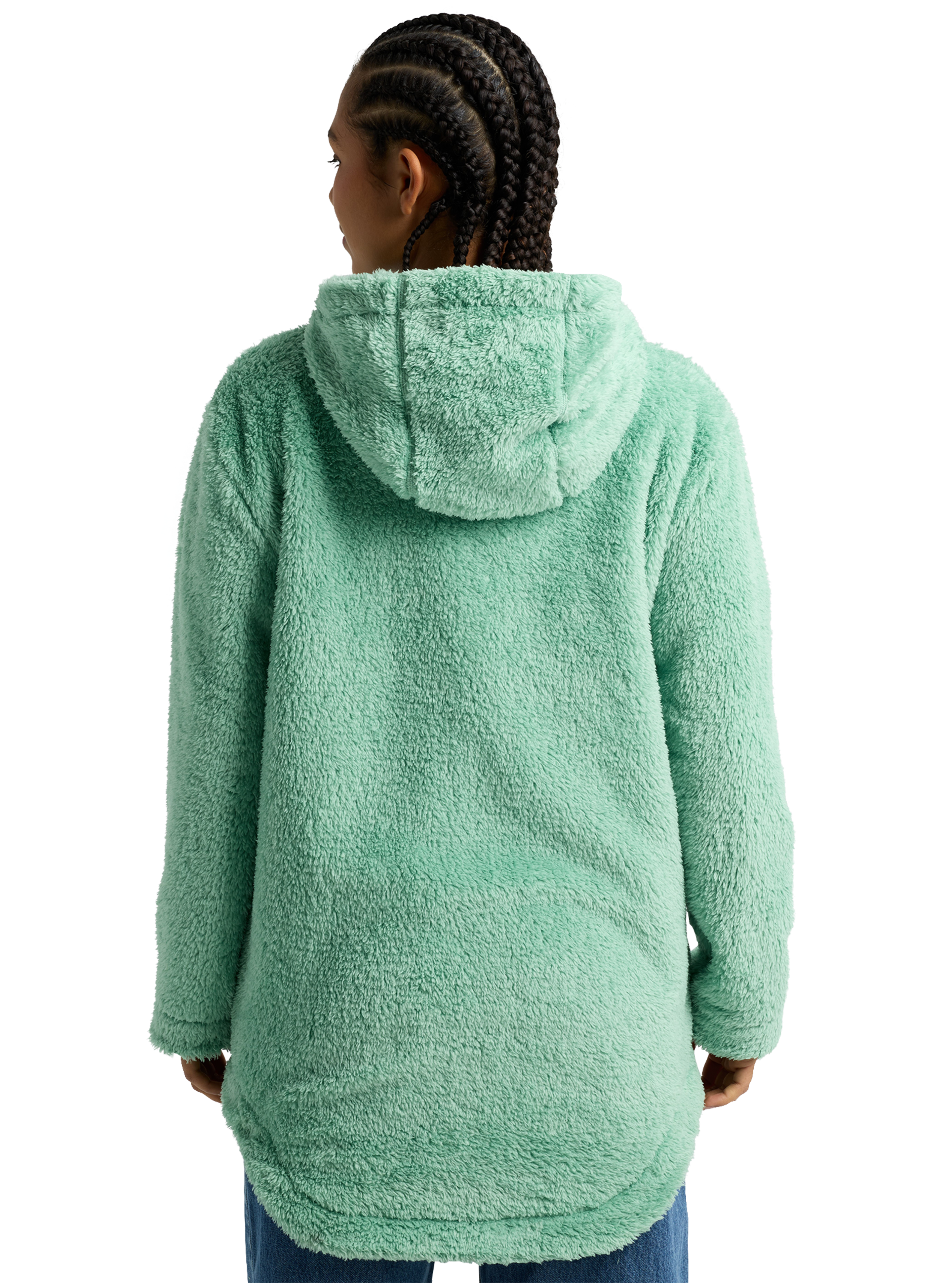 Burton Minxy Hi-Loft Full-Zip fleecejakke soft sage myk