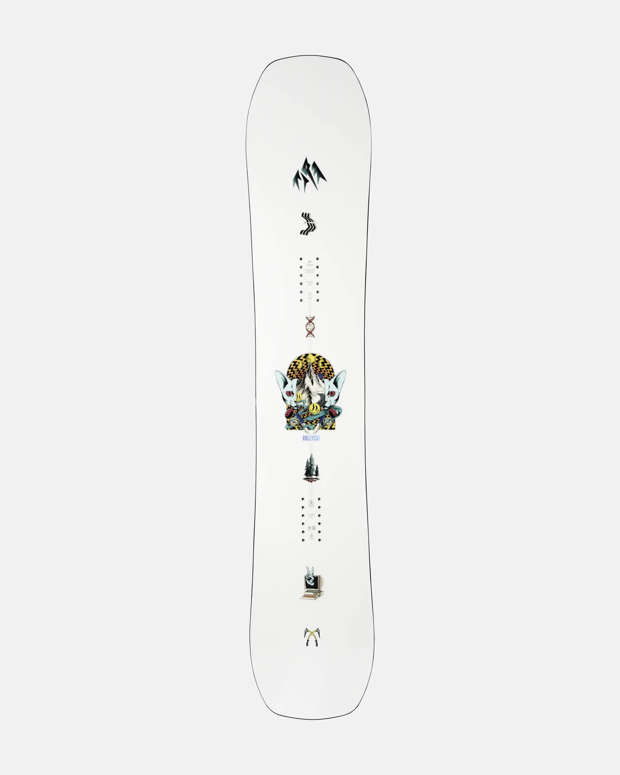 Jones Rally Cat snowboard herre 156 myk camber