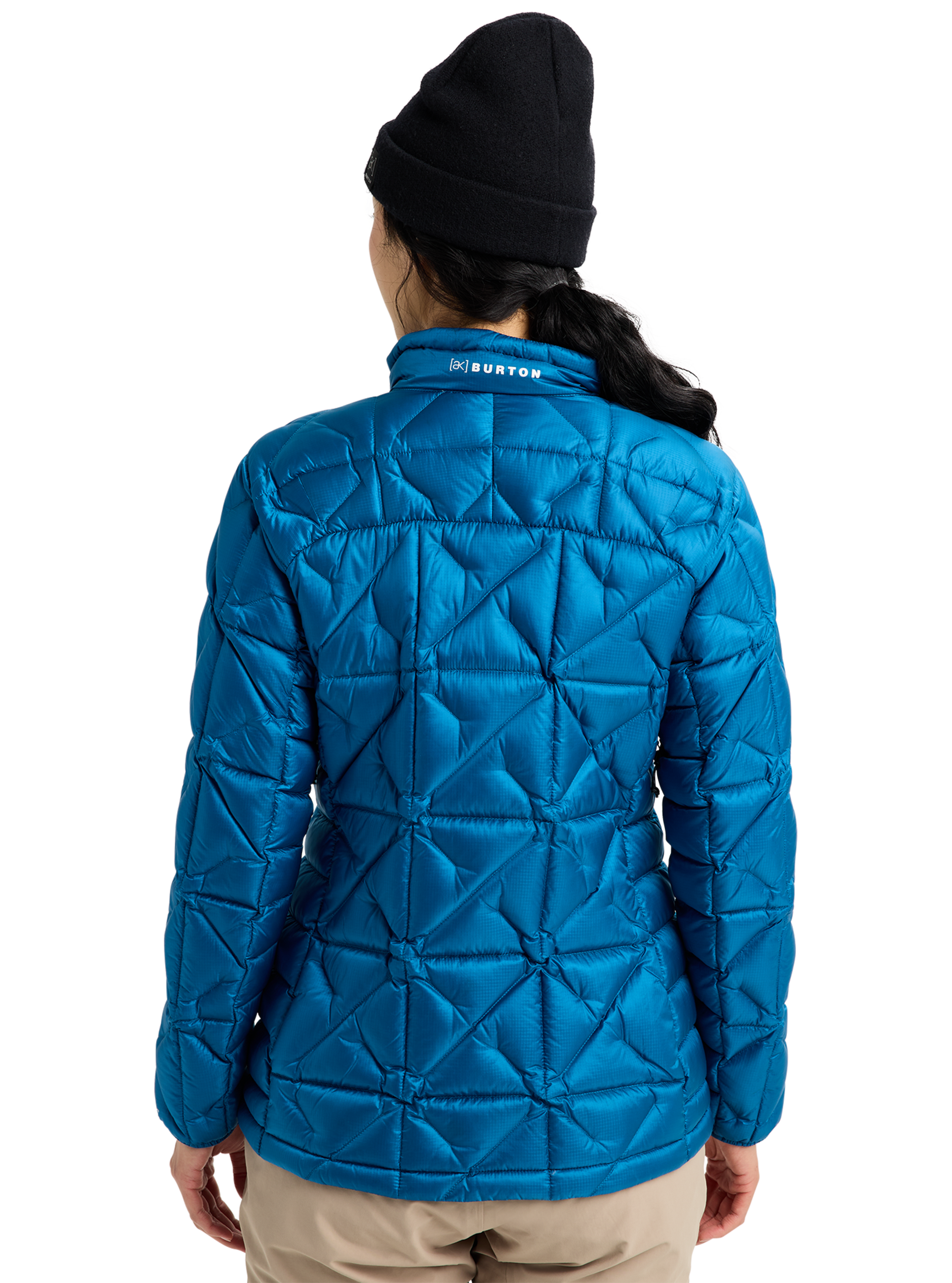 Burton [ak] Baker dunjakke dame Blue Teal isolerende