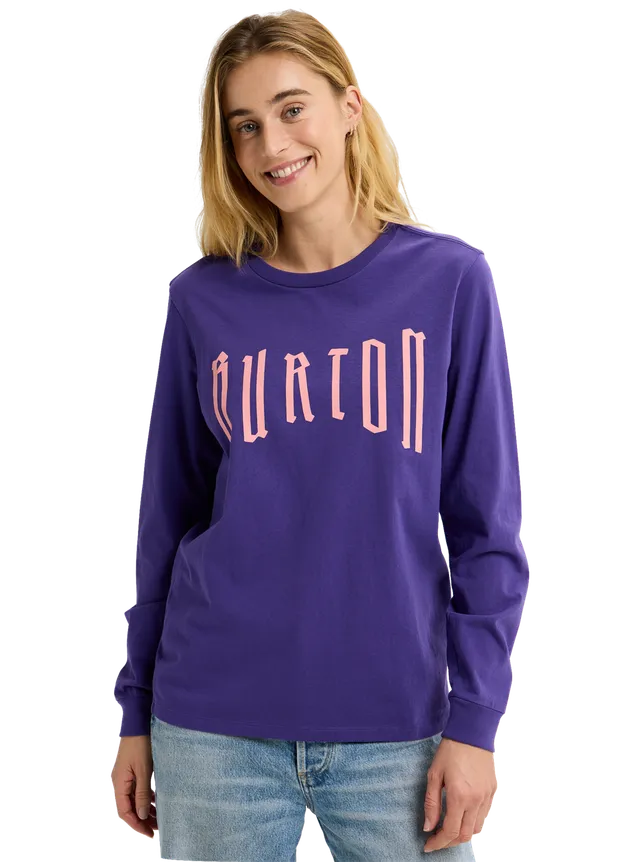 Burton Chinclip t-skjorte langermet Prism Violet