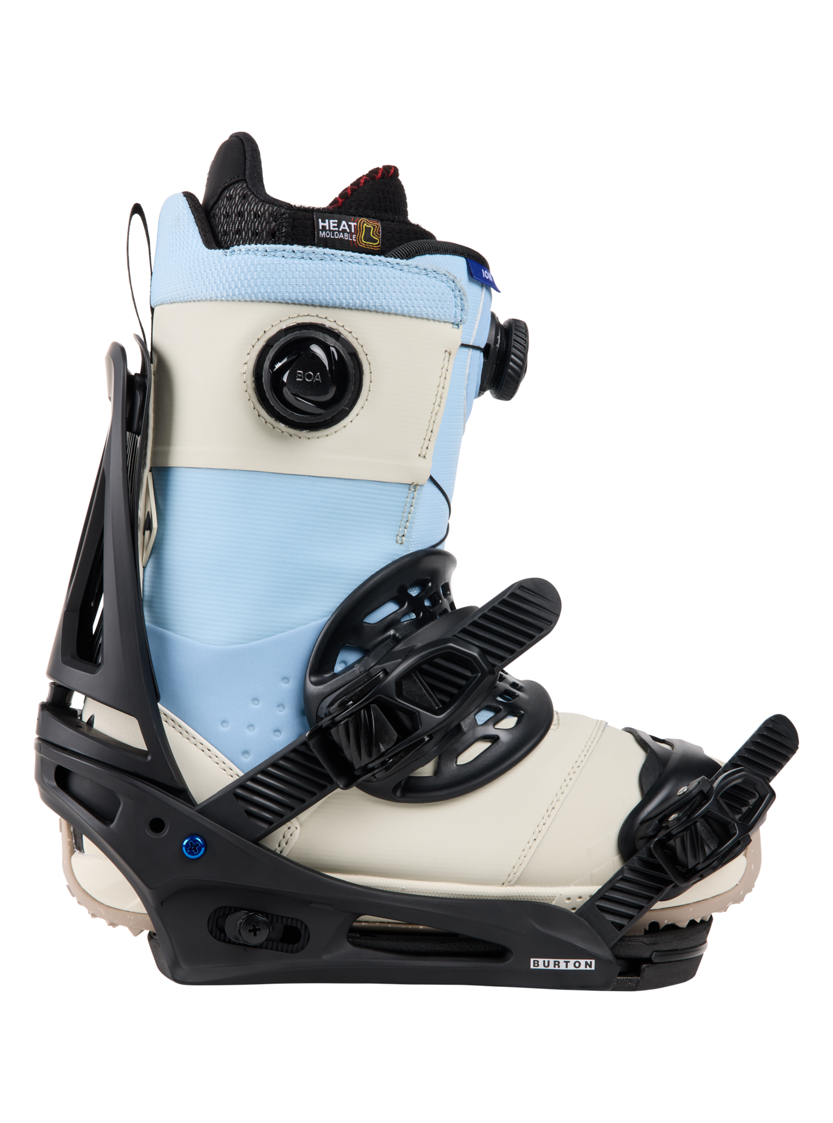 Burton Genesis binding herre Svart med stropper