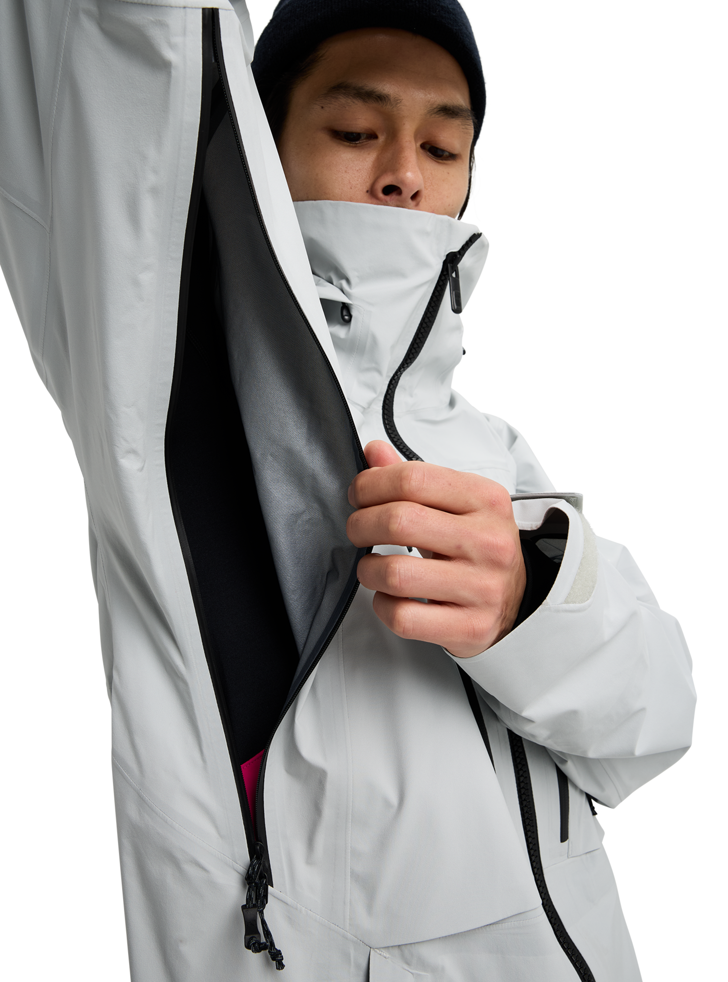 Burton [ak] Hover GORE-TEX jakke Gray Cloud lett