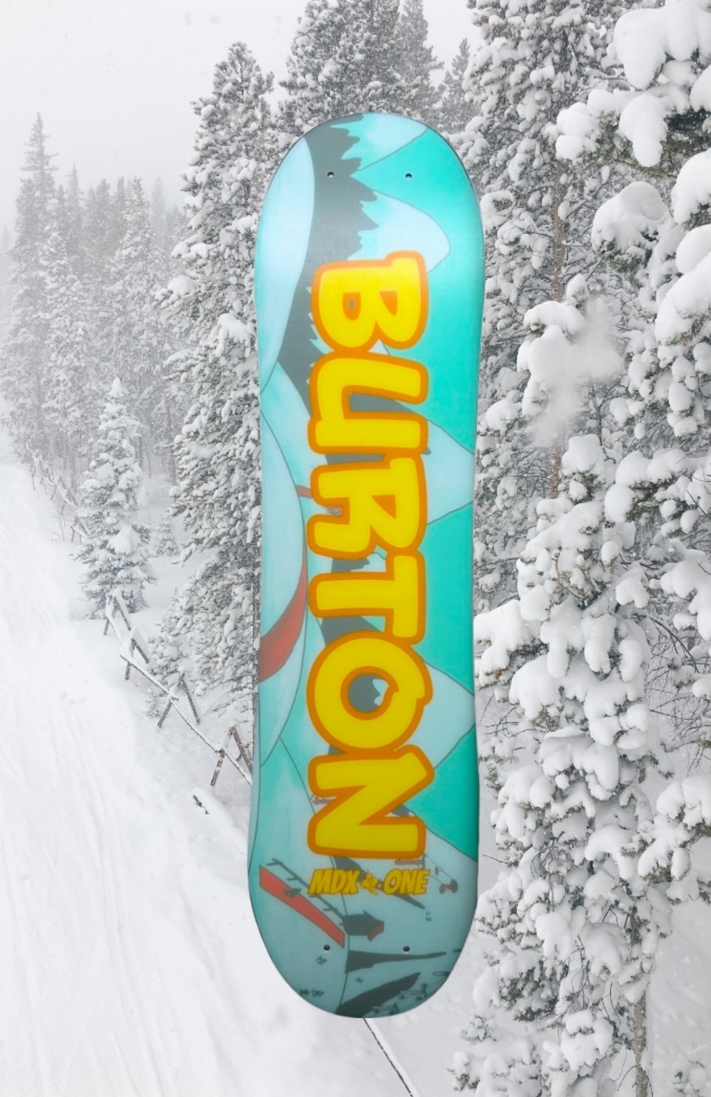 MDX One Yeti Cool snowboard barn 80 cm