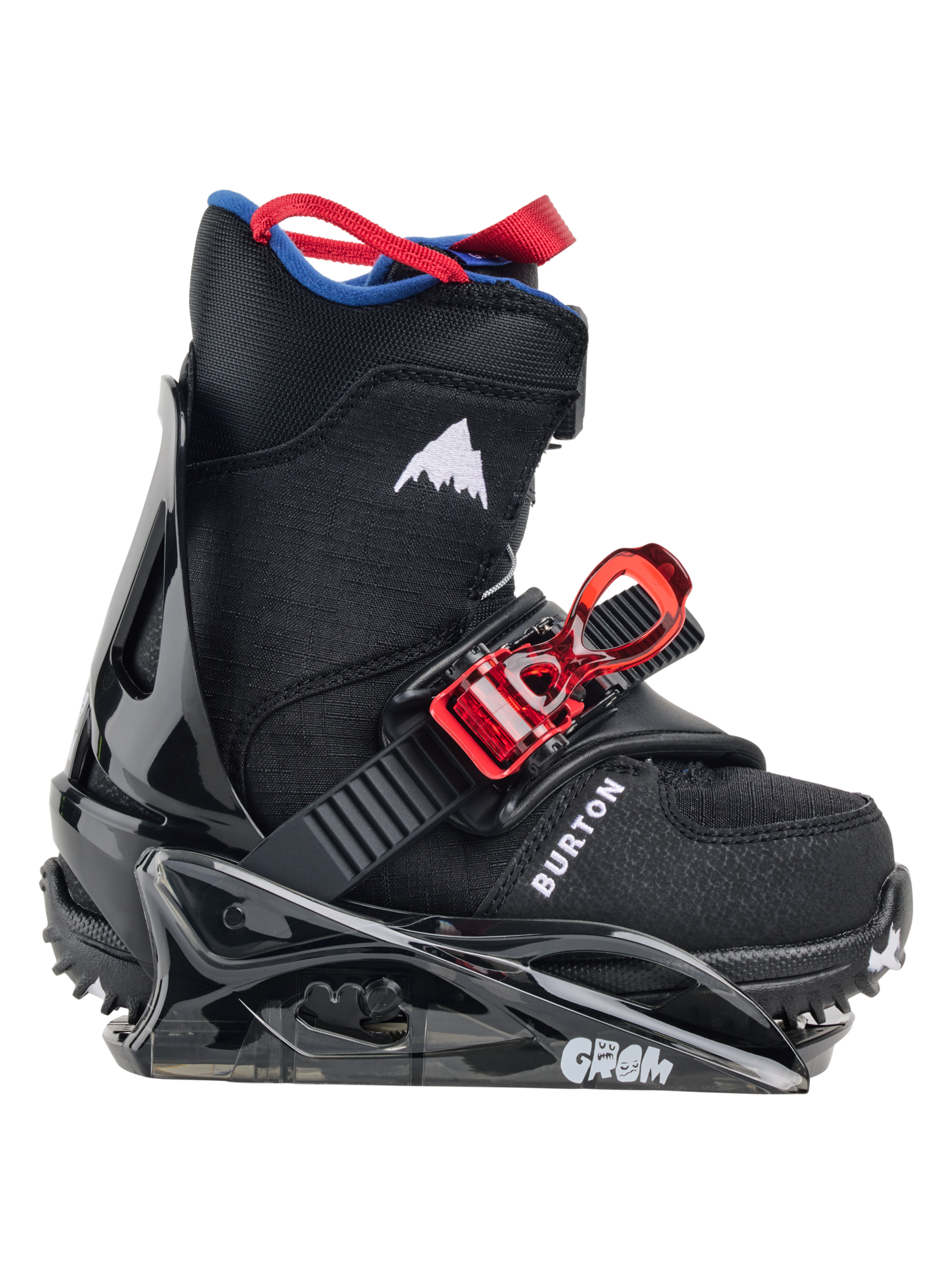 Burton Grom Disc snowboardbinding barn rød – myk