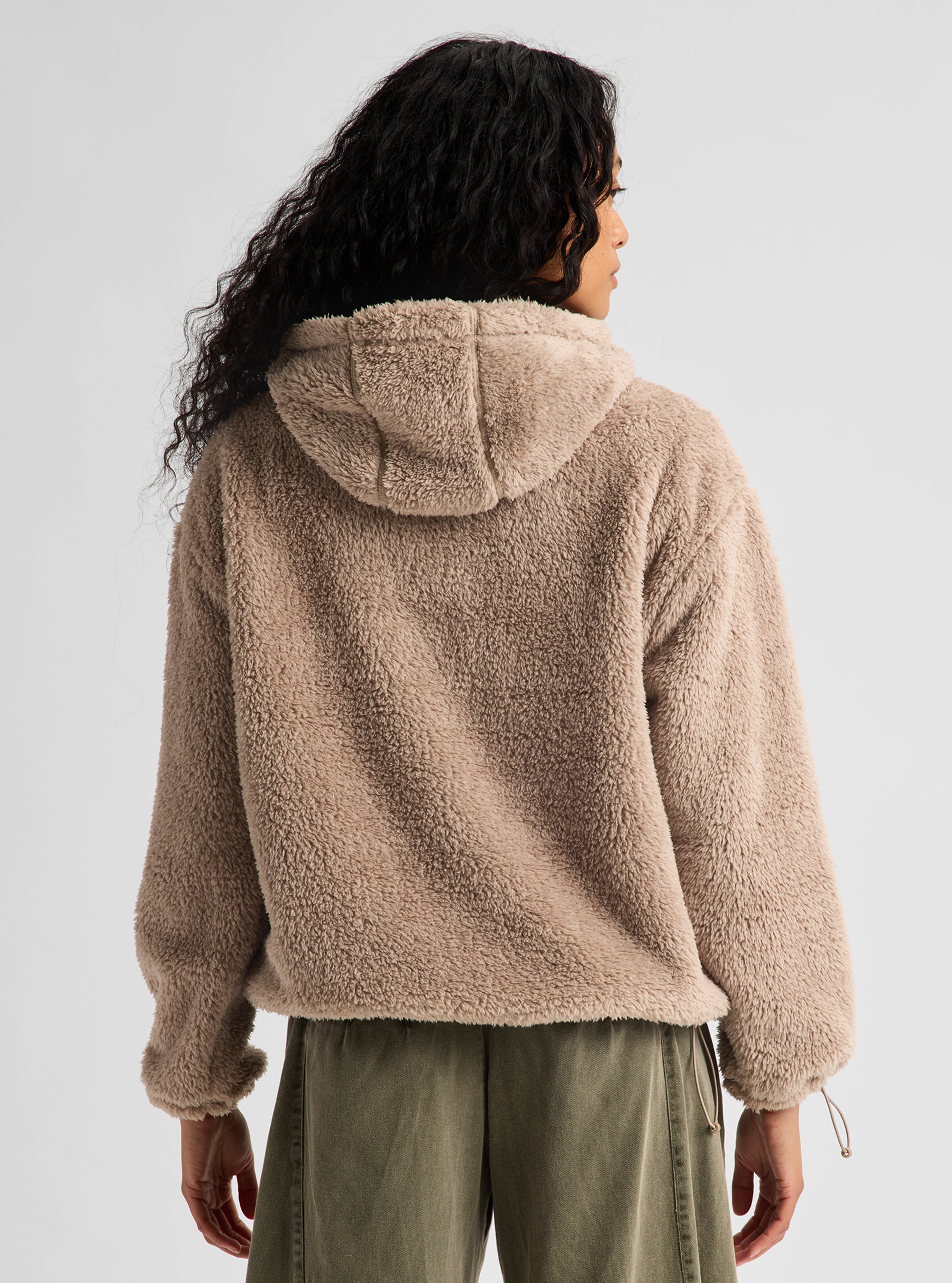 Burton Lemma fleecegenser summit taupe dame